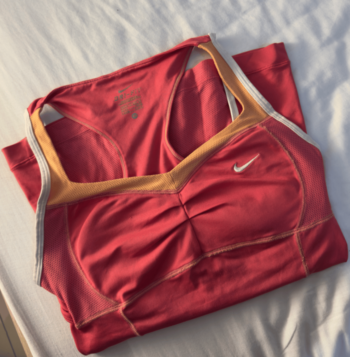 Top tan-Nike Dri-FIT Racerback Vest - photo 3