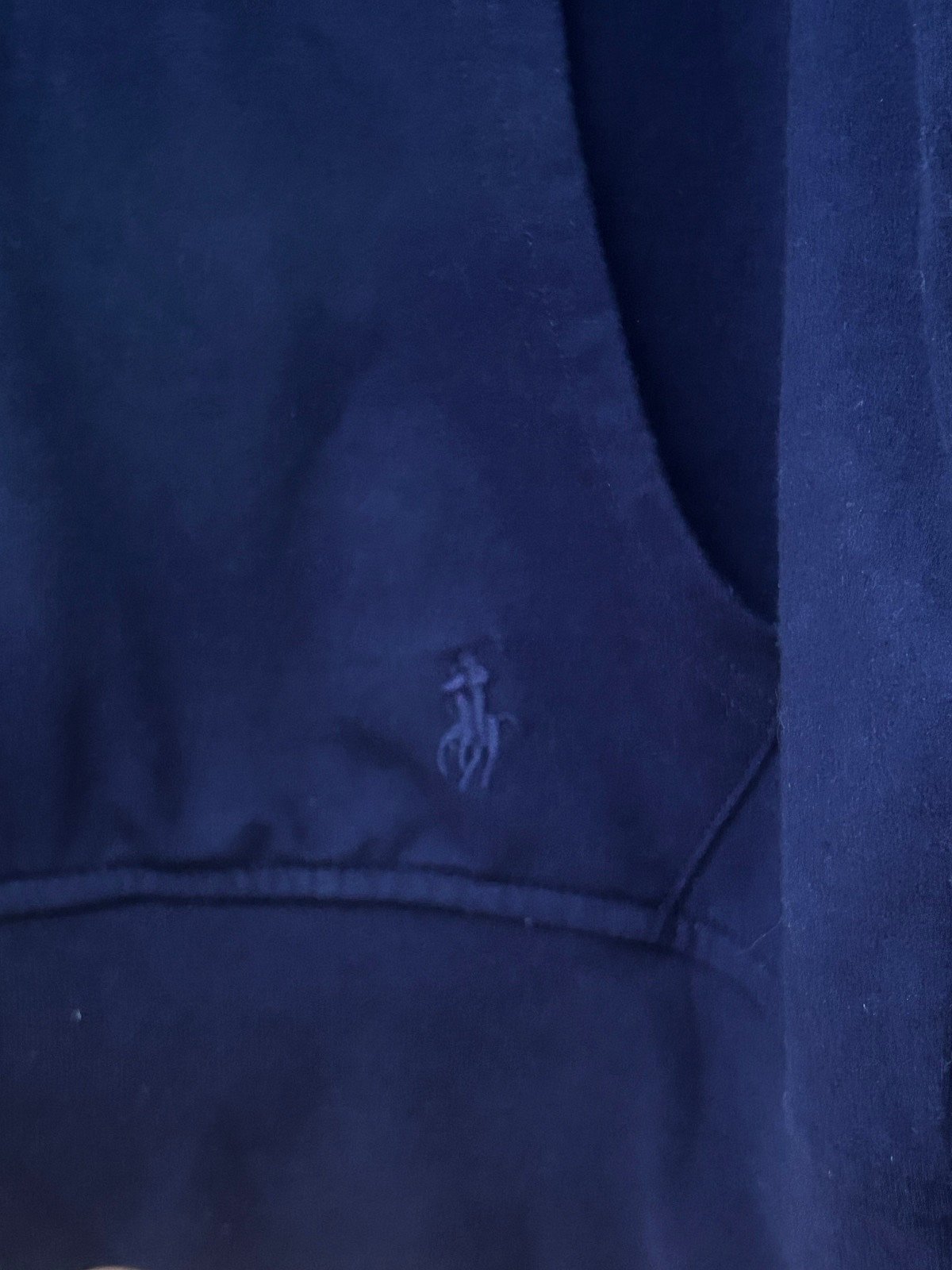 Felpa con cappuccio e zip Ralph Lauren Polo Navy - photo 3