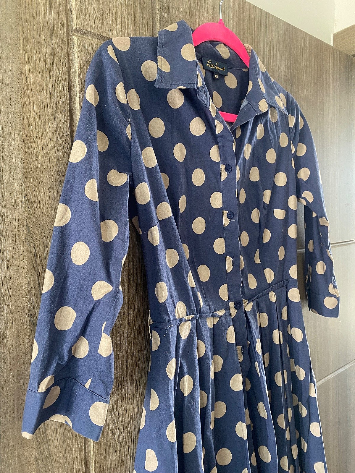 Luisa Spagnoli Polka Dot Qoton Dress - photo 4