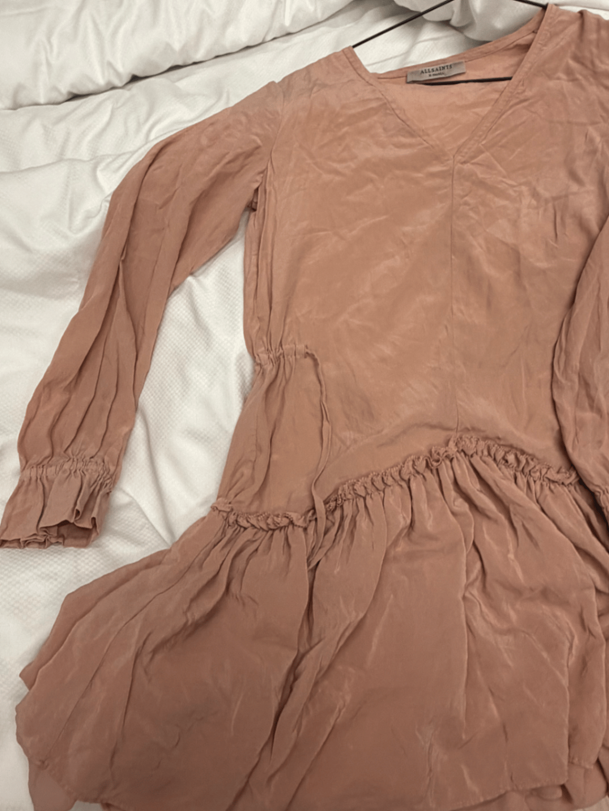 Mini abito a balze AllSaints - photo 3