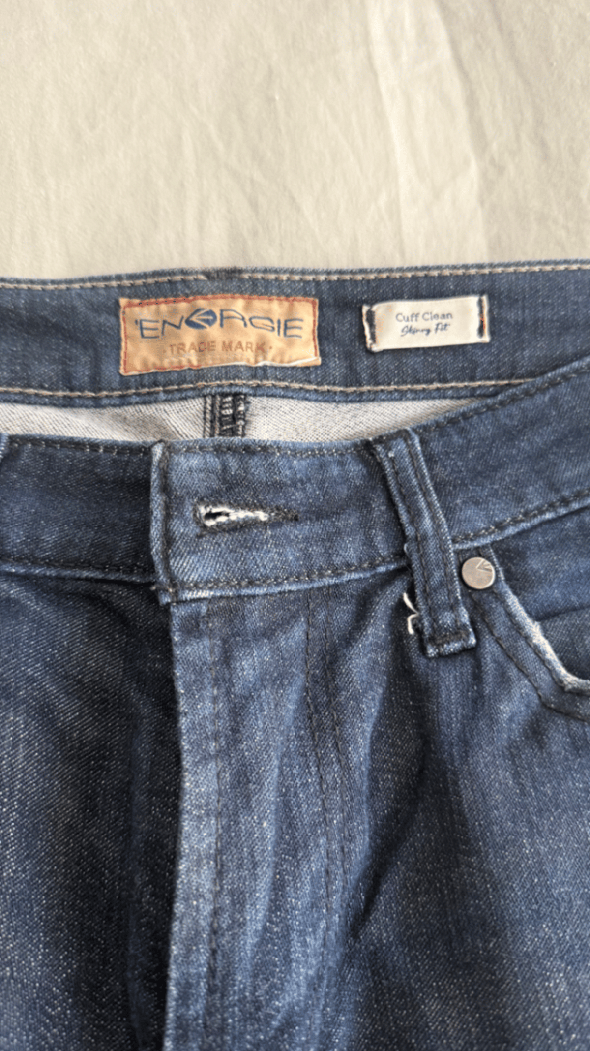 Energie Skinny Fit Blue Jeans - photo 2