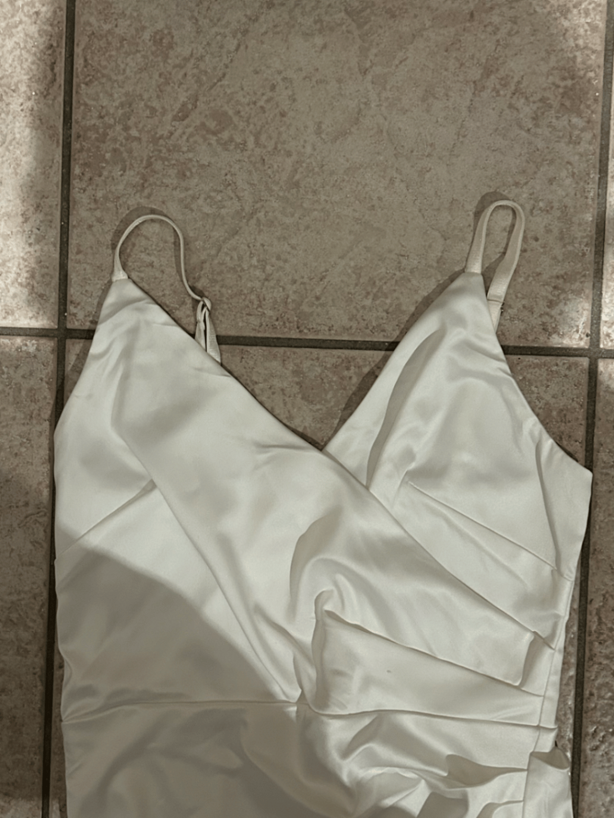 Ilbies Midi Abjad tas-Satin Ruched - photo 2