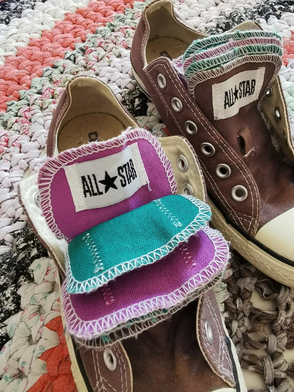 Converse Chuck Taylor – dehra vintage maħsula – disinn uniku - photo 3