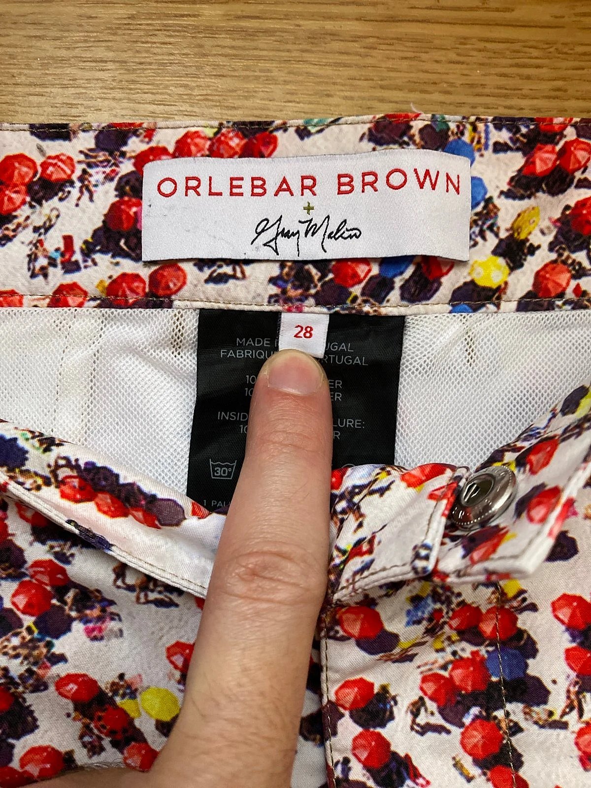 Orlebar Brown Bulldog Print Swim Shorts - photo 3