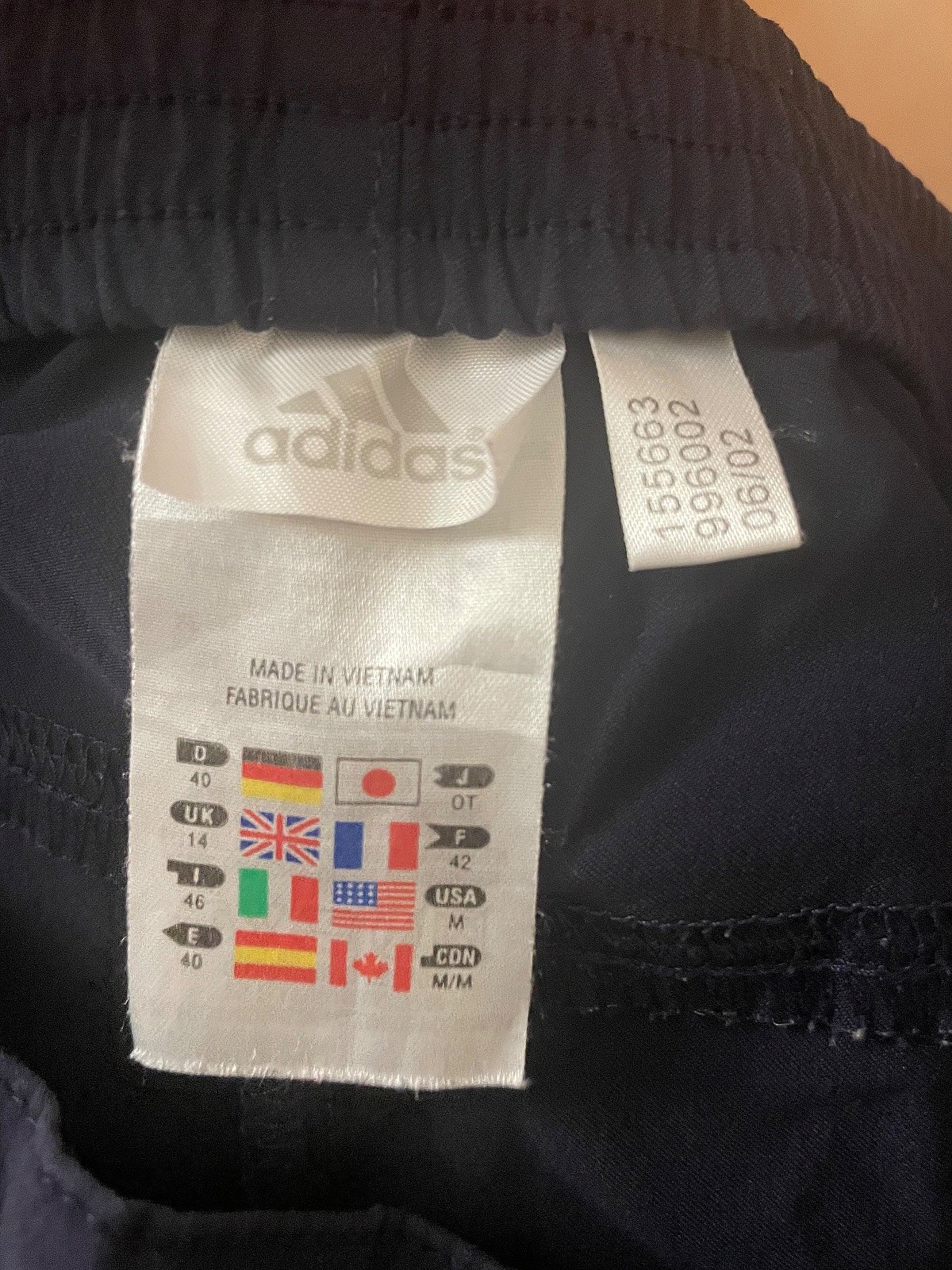 Xorts Adidas Blu Navy Daqs UK 14 - photo 3