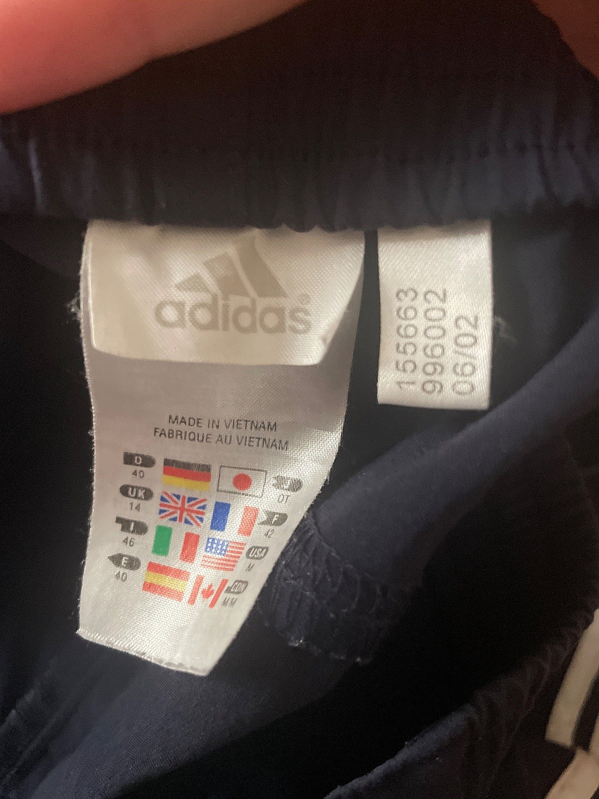 Xorts Adidas Blu Navy Daqs UK 14 - photo 5