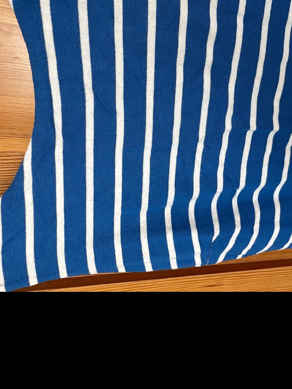 Blue White Stripe Sleeveless Dress - photo 2