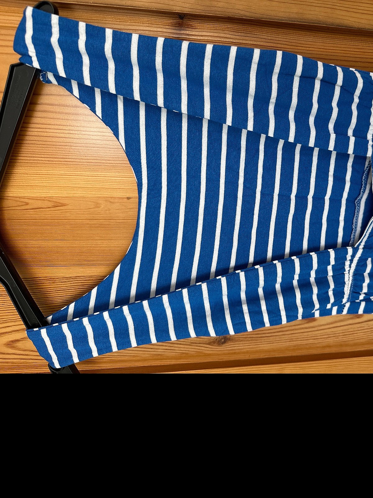 Blue White Stripe Sleeveless Dress - photo 3