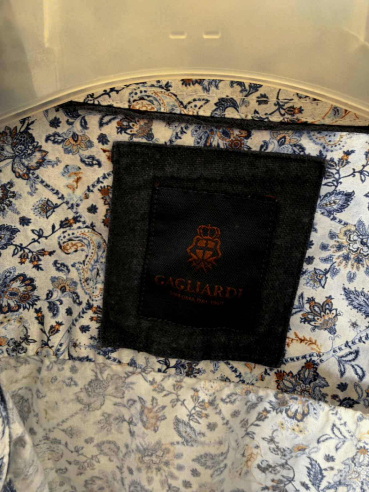 Camisa de manga larga con estampado Gagliardi - photo 2