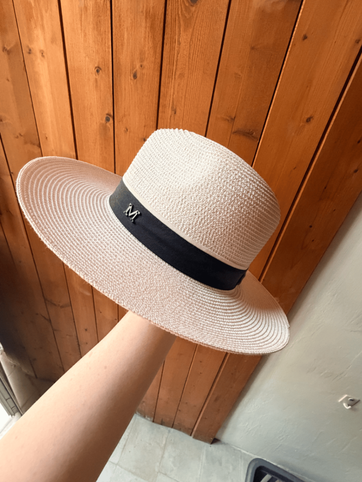 Elegante cappello fedora in paglia intrecciata - photo 2