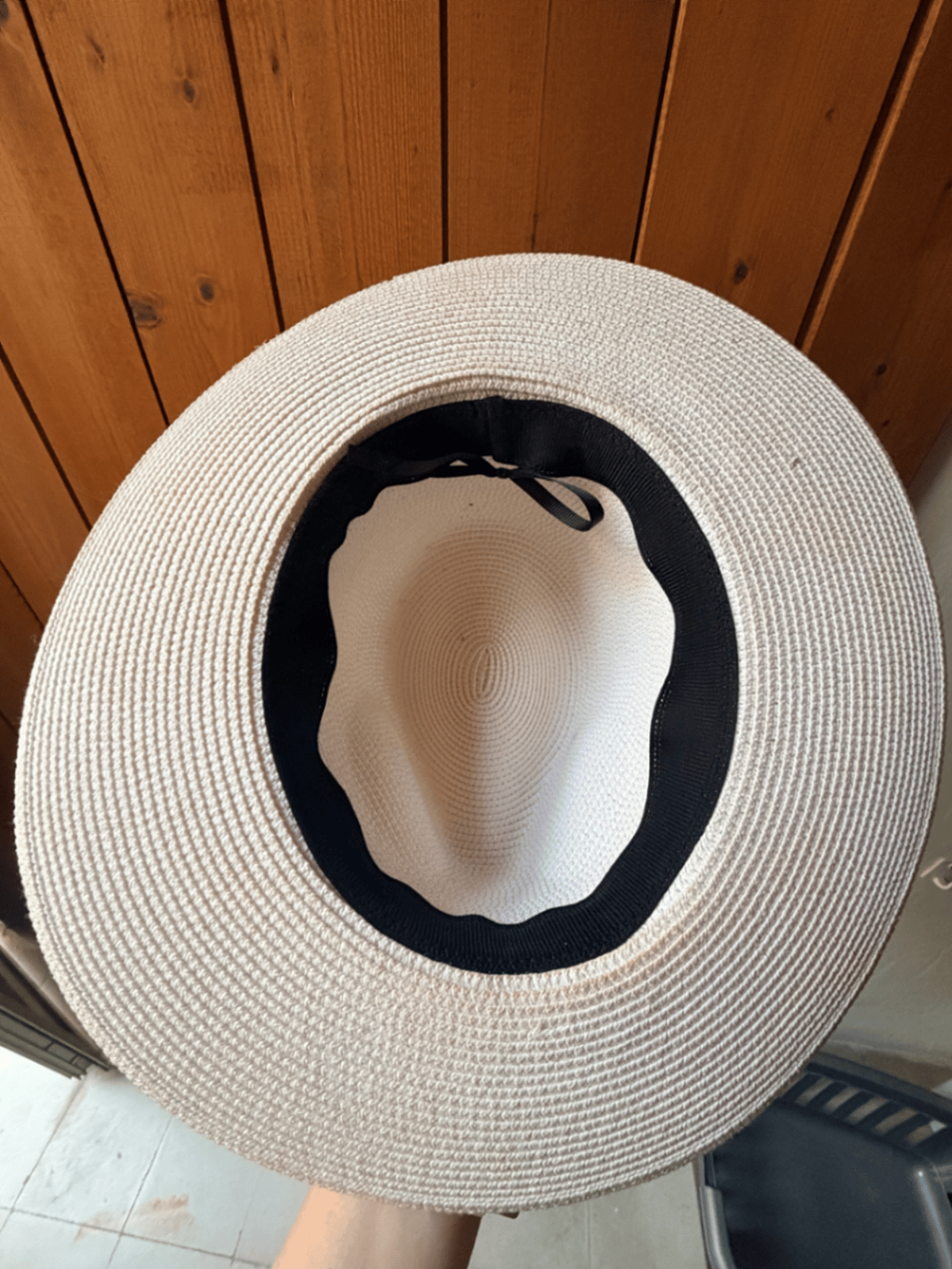Elegante cappello fedora in paglia intrecciata - photo 3