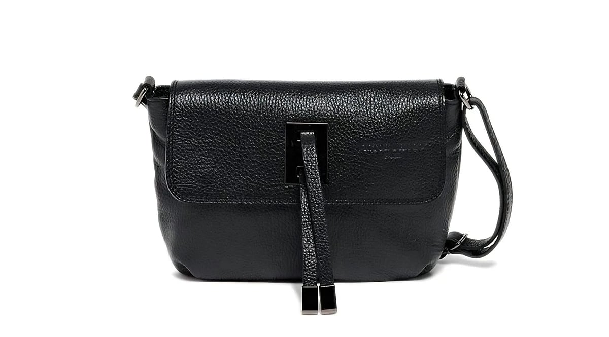 Victor & Hugo Paris Black Leather Shoulder Bag - photo 3