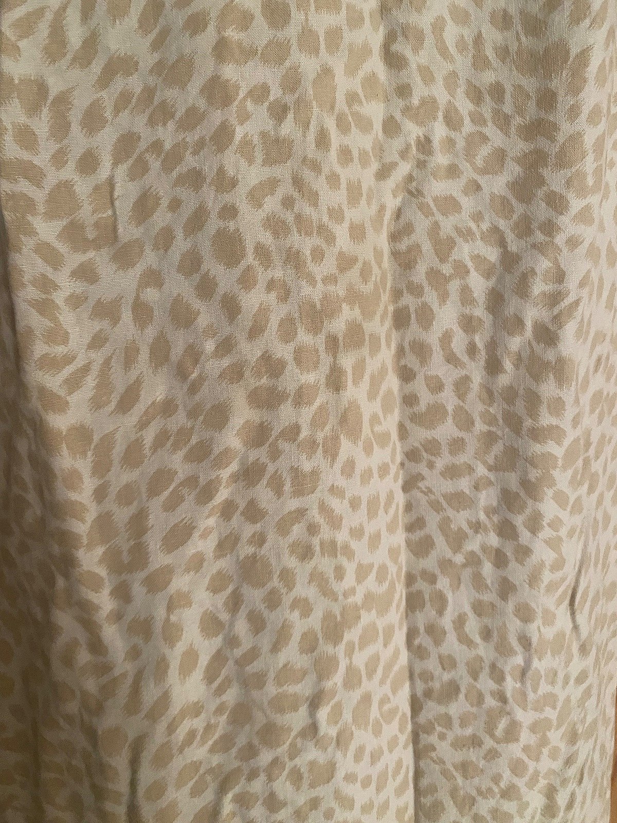 GAP Linen Cotton Leopard Print Maxi Dress - photo 3