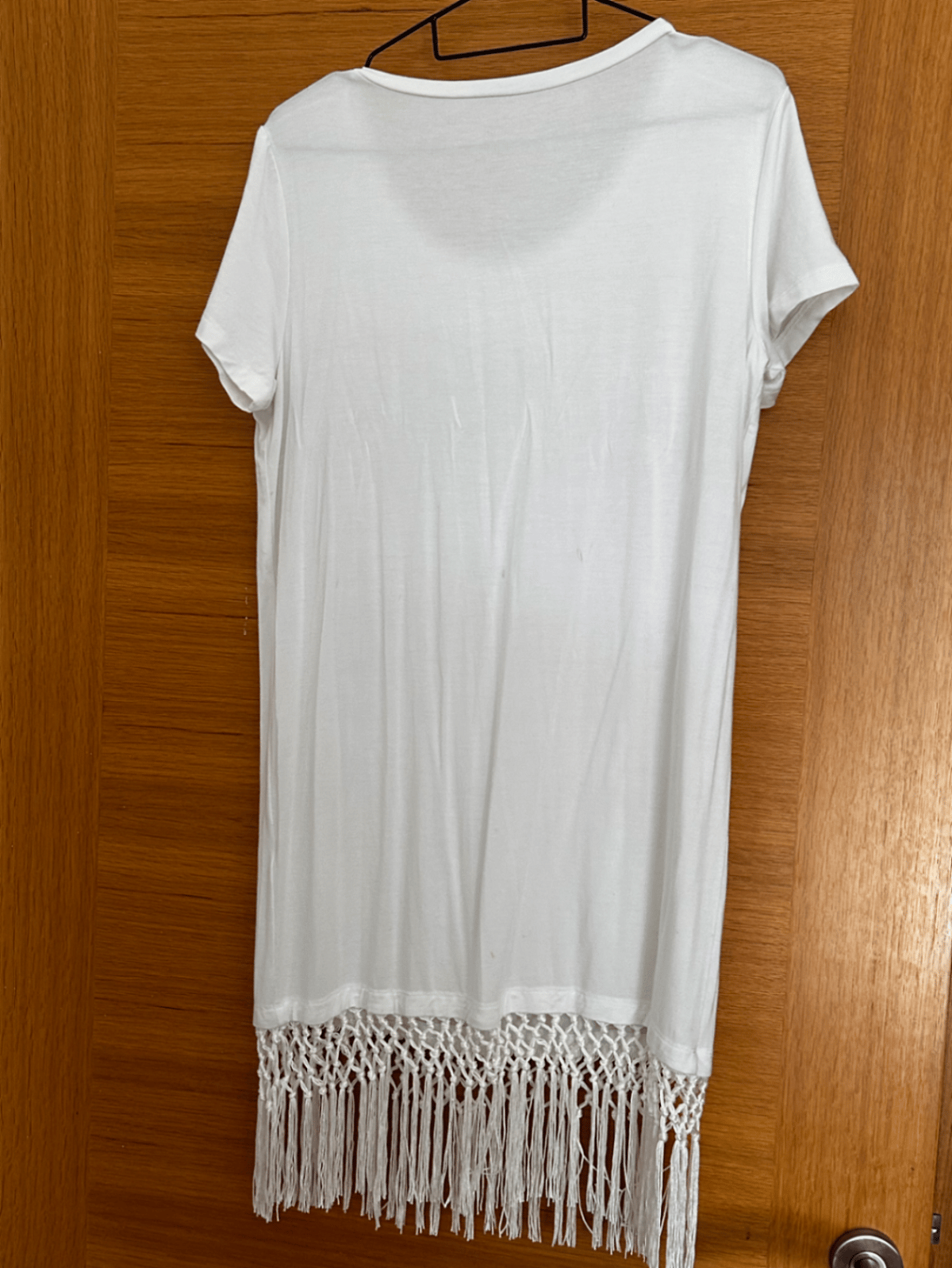 White Liu Jo Beach Dress with Fringe - photo 2