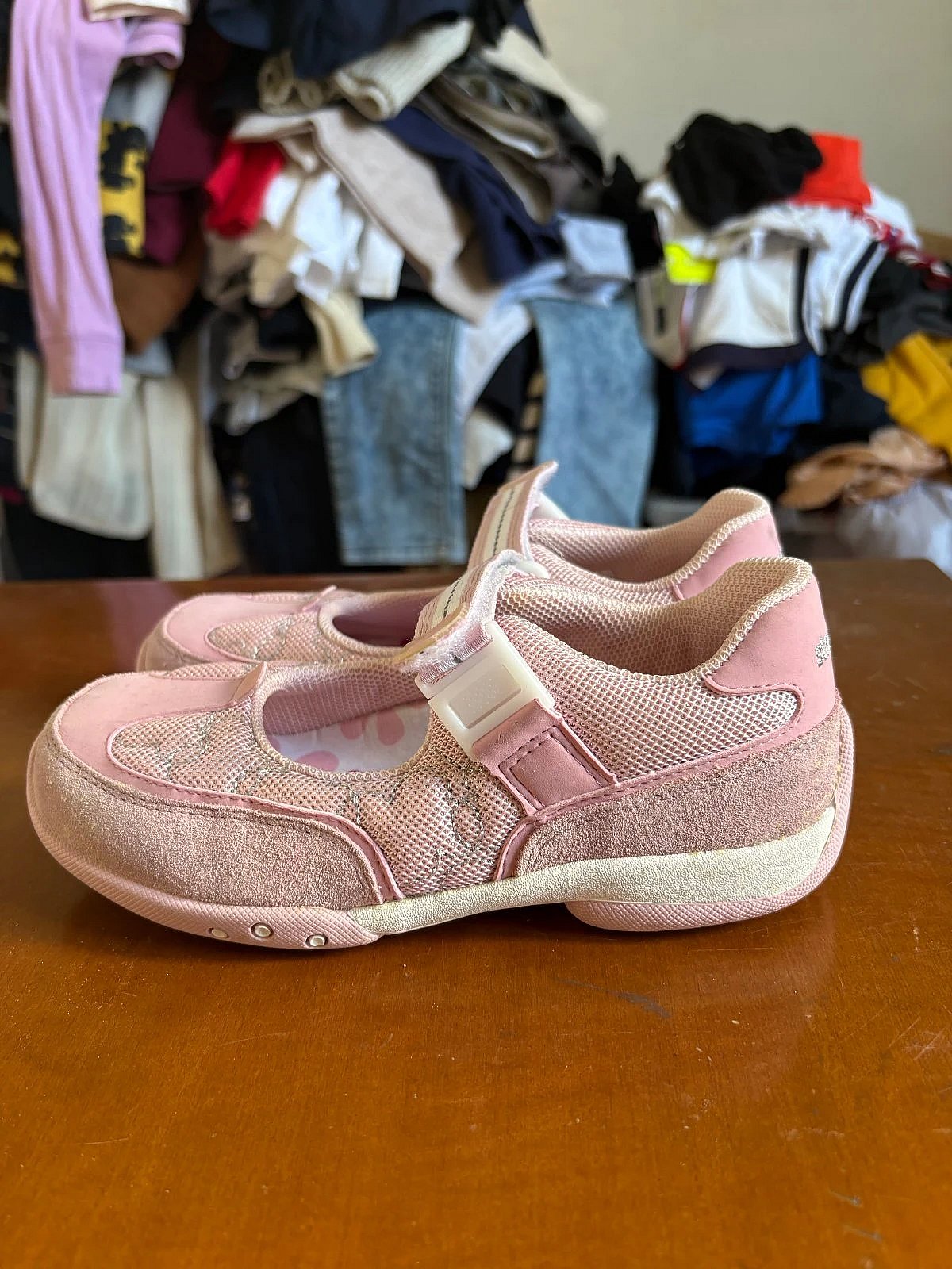 Start-rite Pink Velcro Shoes - photo 5