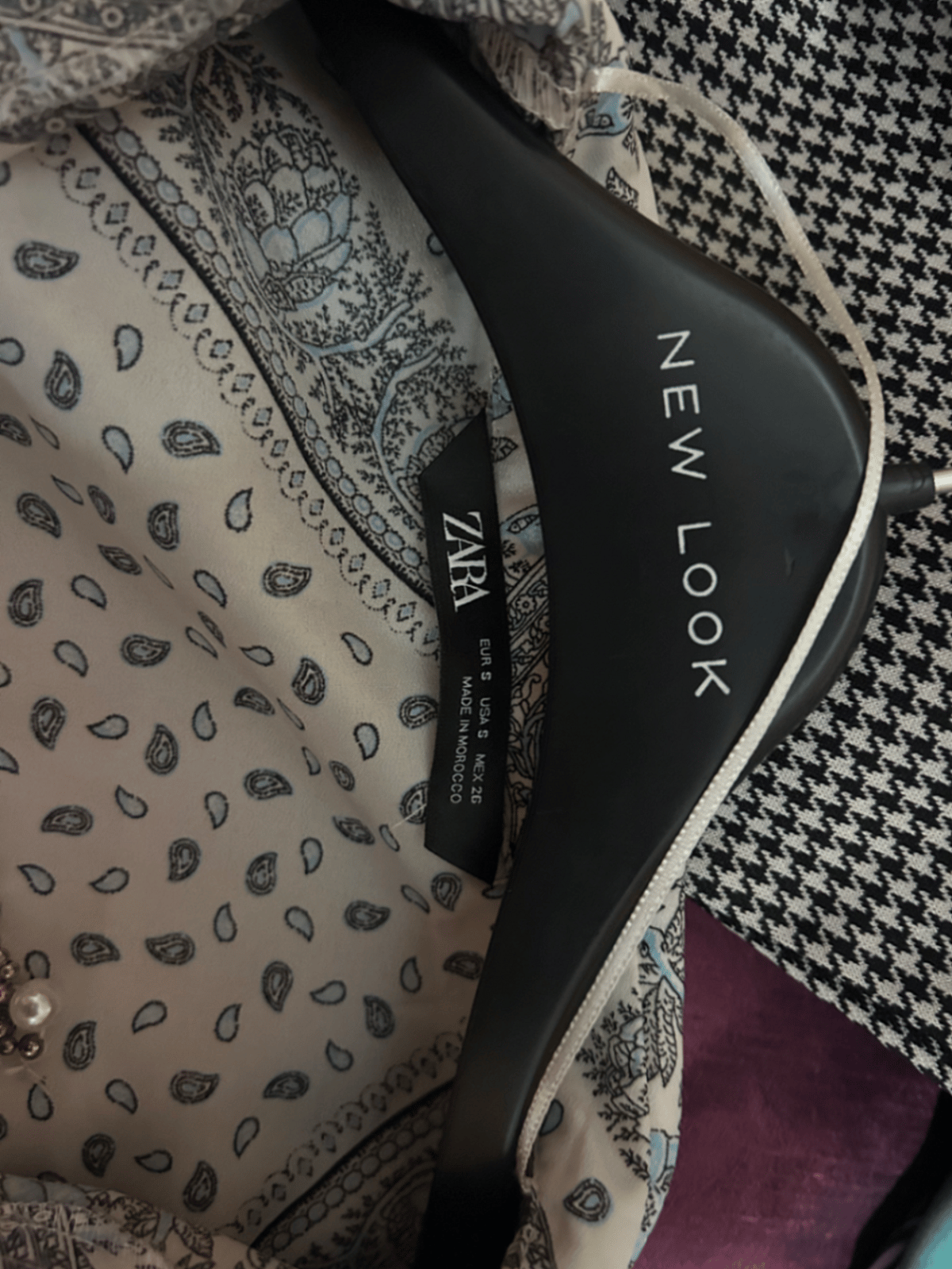 Qmis Zara Paisley Print b'kmiem twal - photo 3