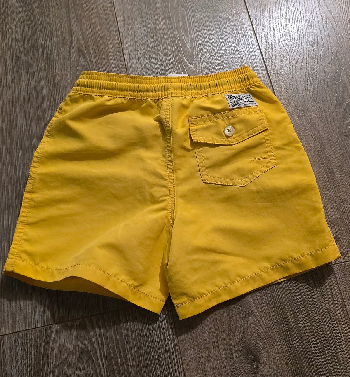 Xorts tal-Għawm Ralph Lauren b'Logo Isfar Irrakkmat - photo 2