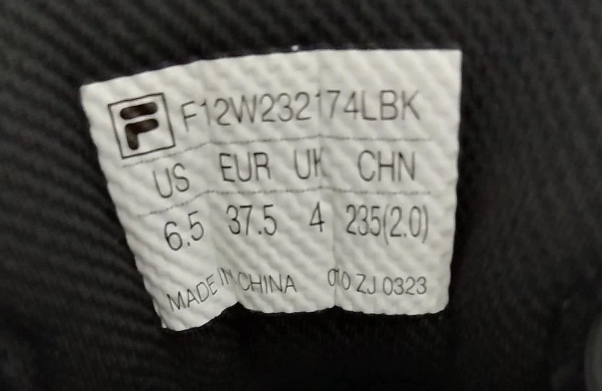 FILA Black Sneakers EU 37.5 - photo 4
