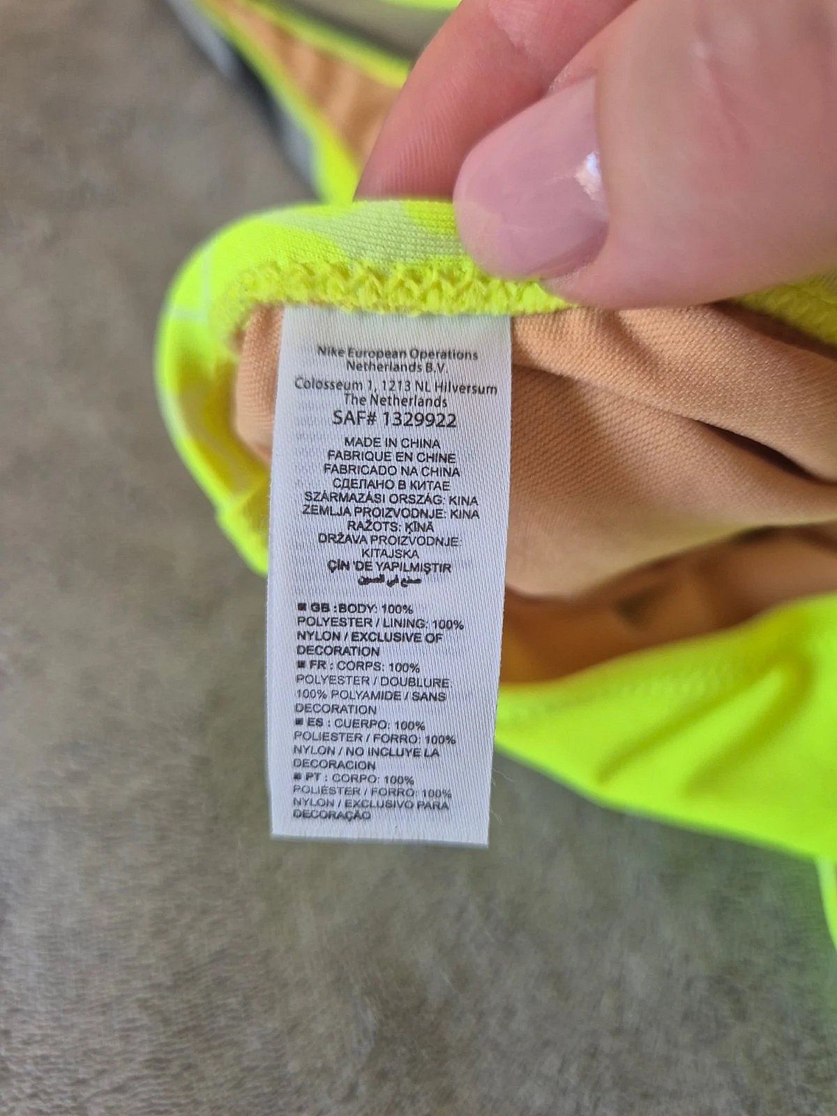 Costume intero Nike Neon - photo 3