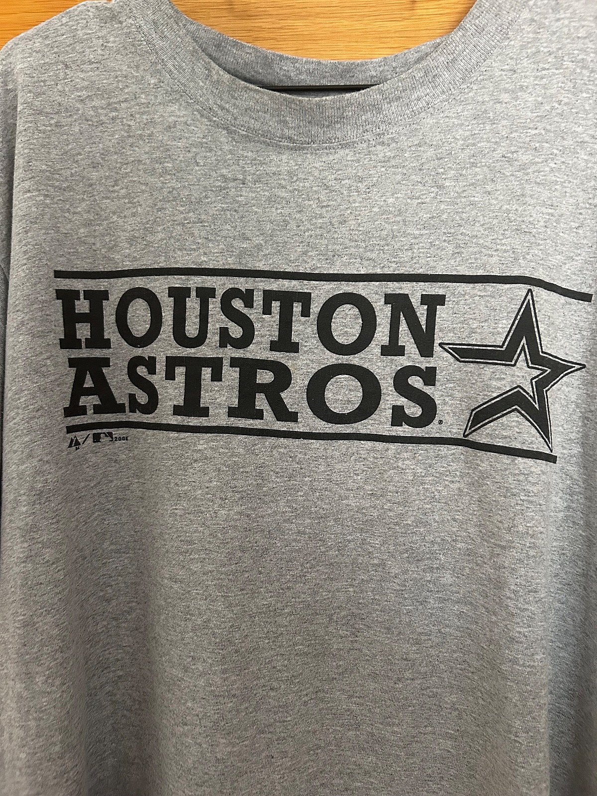 T-Shirt Grafika Griża ta' Houston Astros - photo 2
