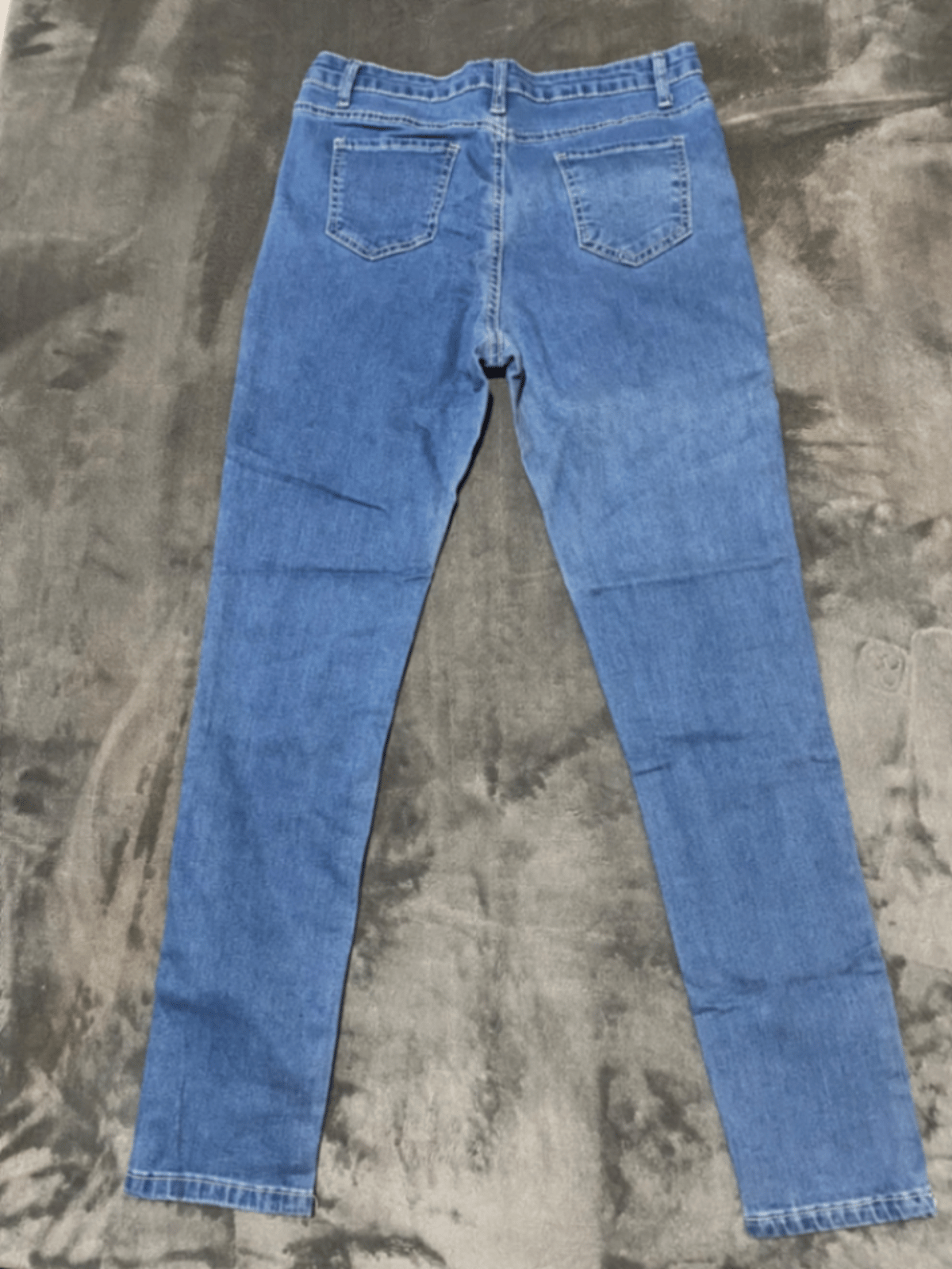 Jeans tad-Denim Blu Klassiċi - photo 2