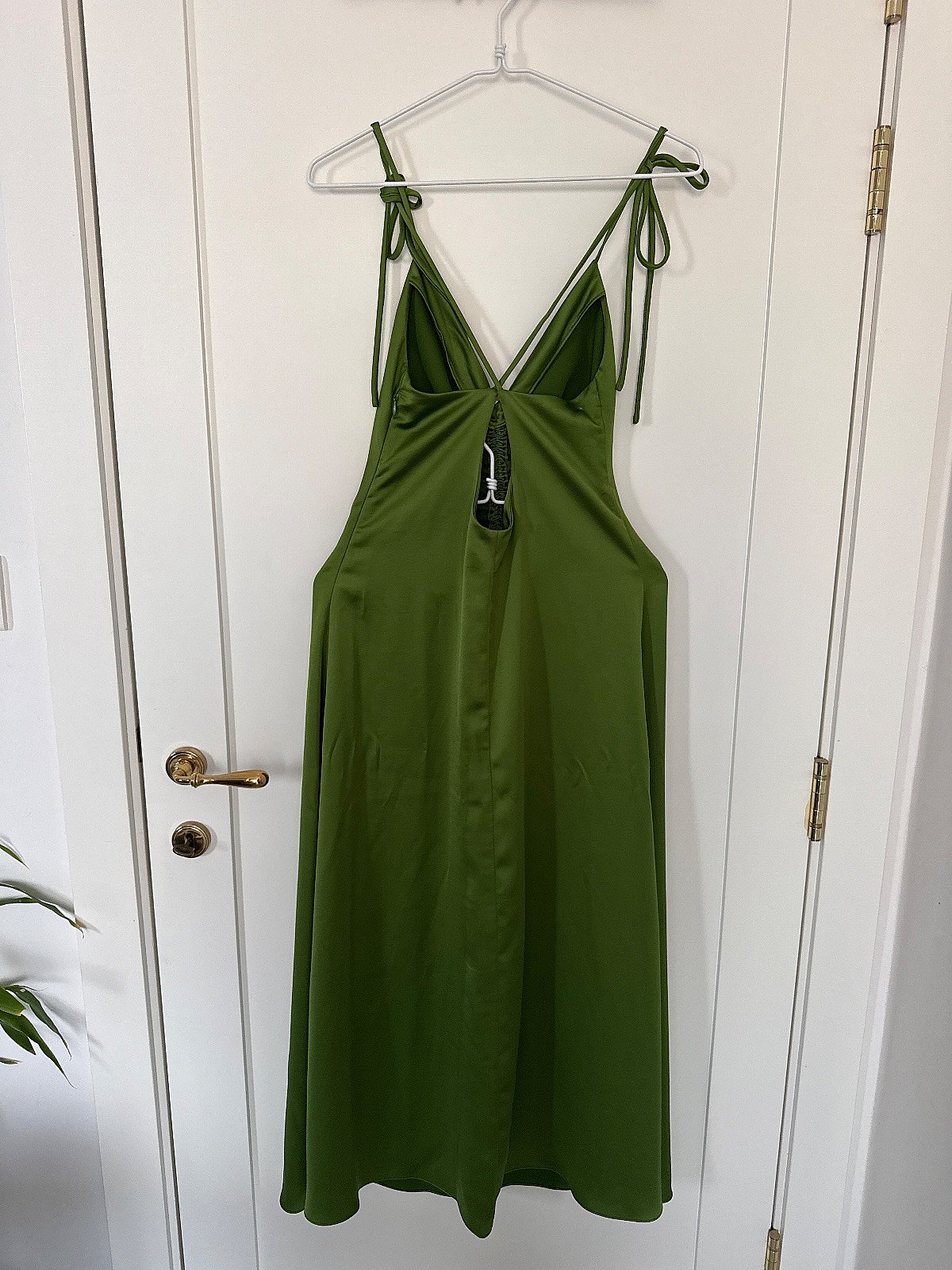 Sandro Green Ruched Midi Dress - photo 2