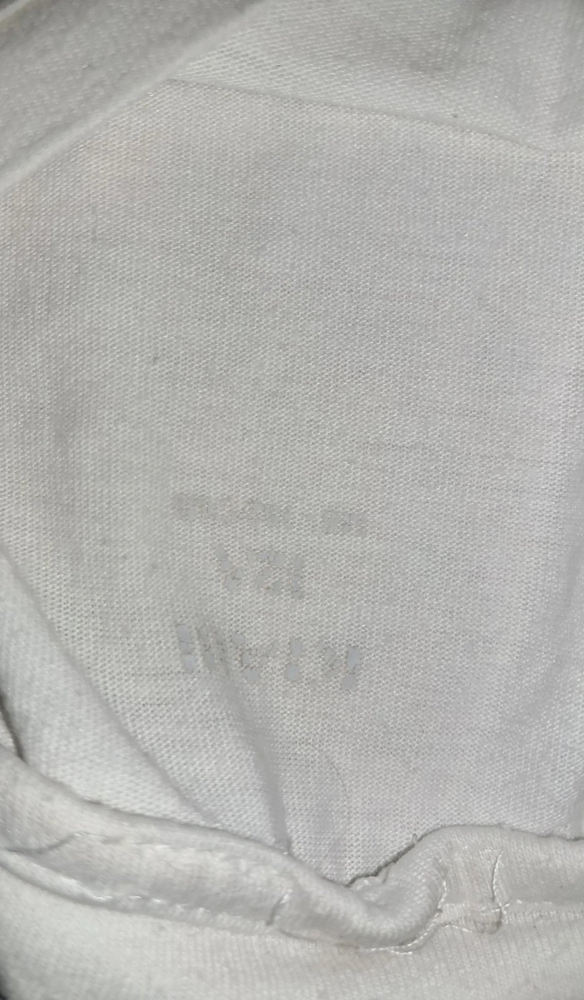 100% Qoton - Kiabi Minimalist White Graphic Baby Tee - photo 5