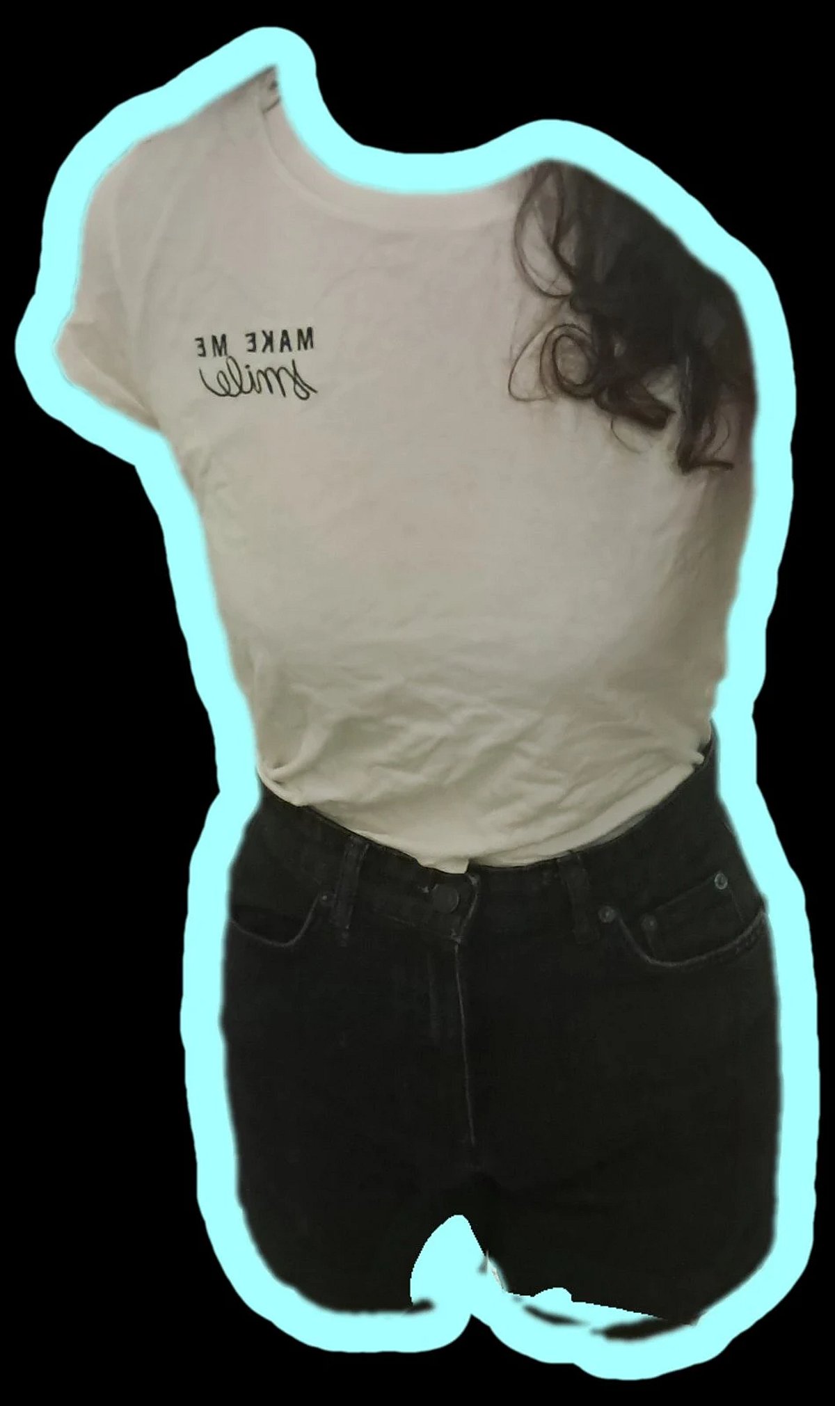 100% Qoton - Kiabi Minimalist White Graphic Baby Tee - photo 3