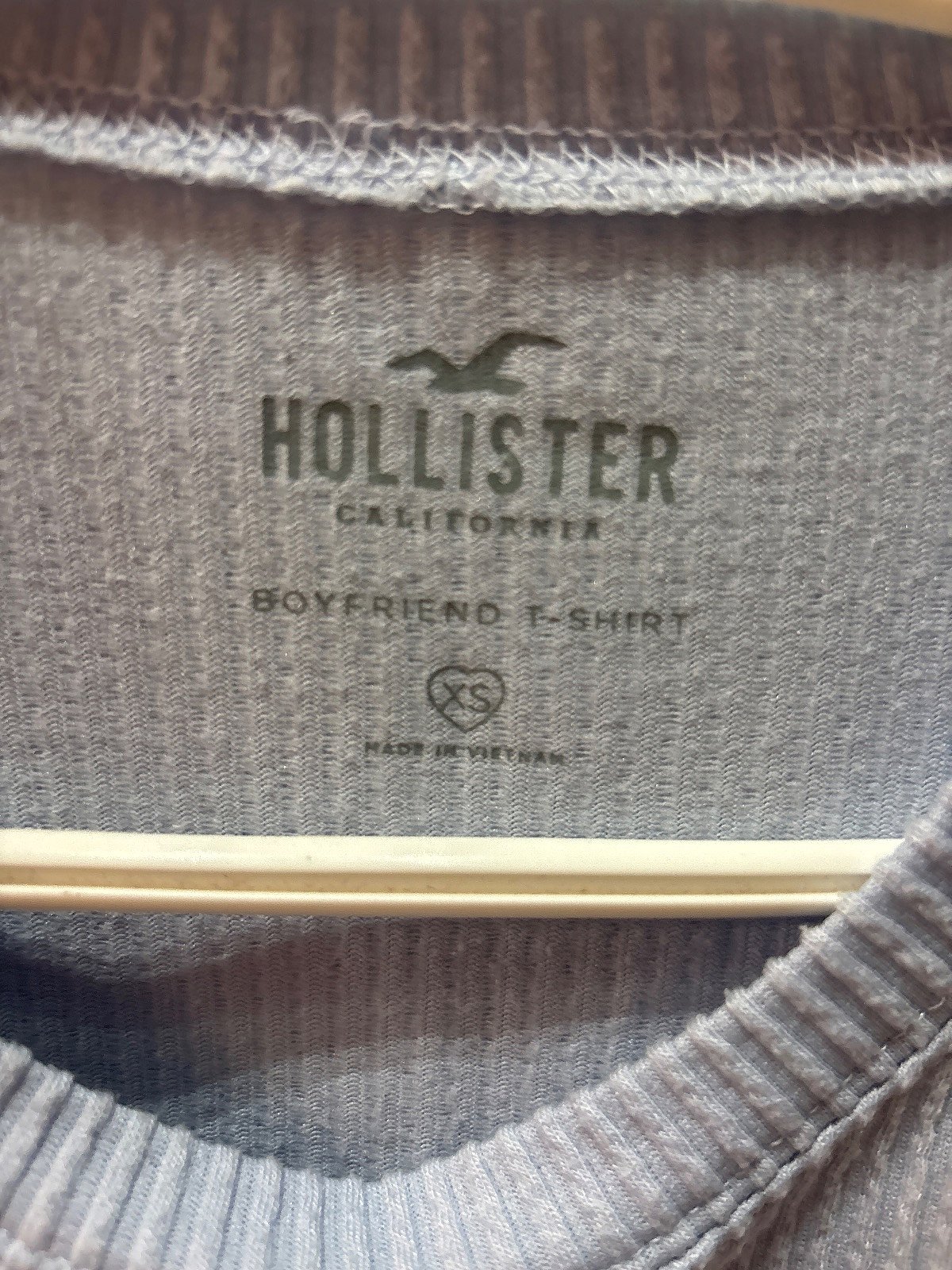 Camisola de manga comprida com canelado da Hollister - photo 3