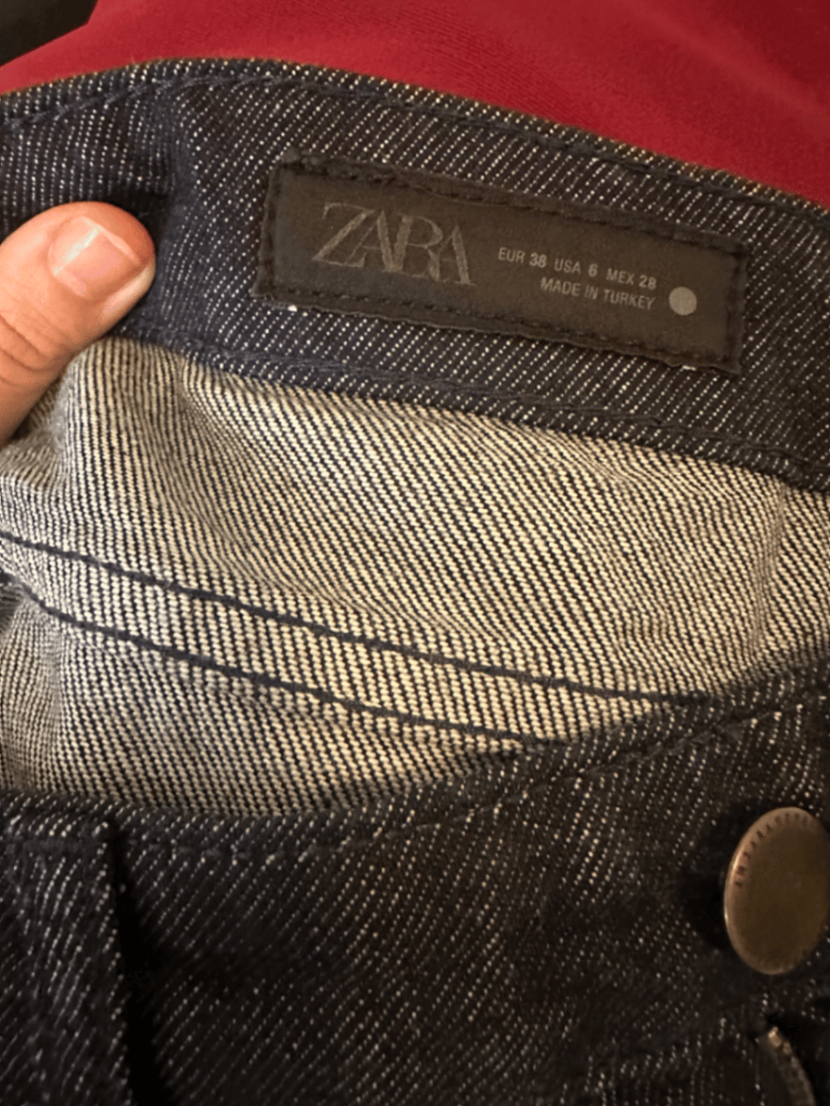 Jeans in denim scuro - photo 4