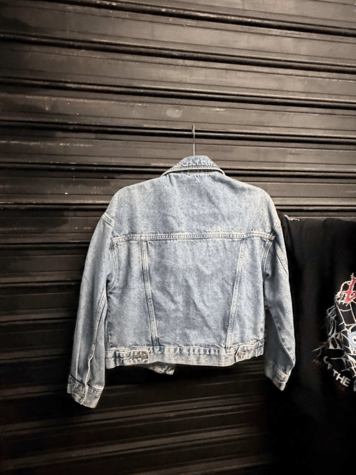 Light Wash Denim Trucker Jacket - photo 3