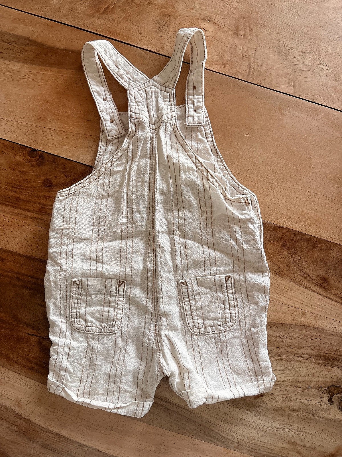 Striped Baby Dungarees Overalls - photo 2