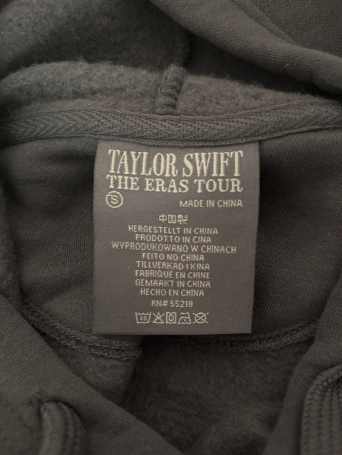 Hoodie Grafika Kbira ta' Taylor Swift The Eras Tour - photo 5