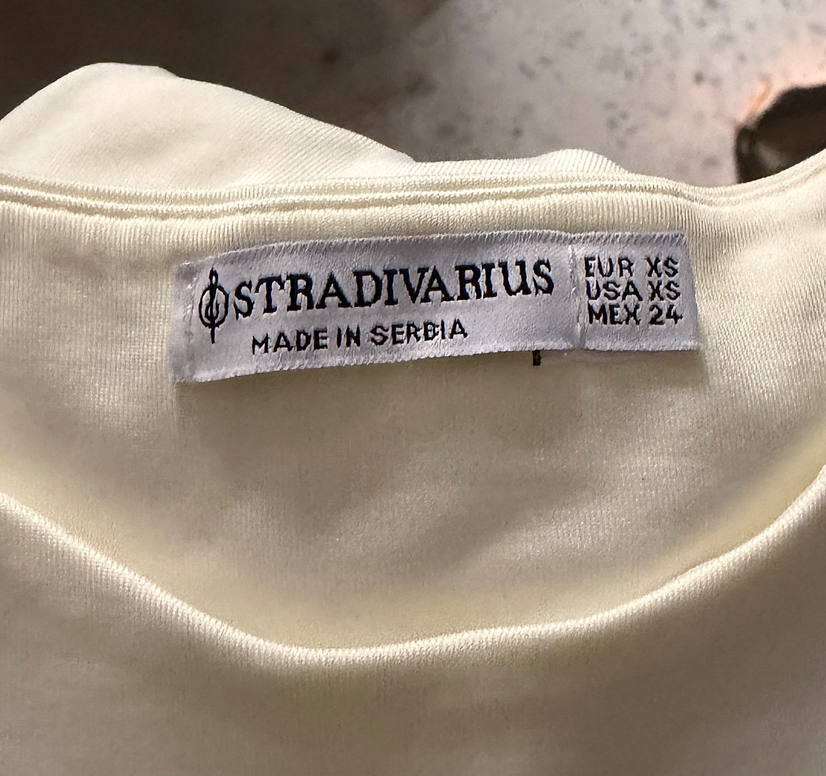 Bodysuit Slinky Abjad ta' Stradivarius - photo 2