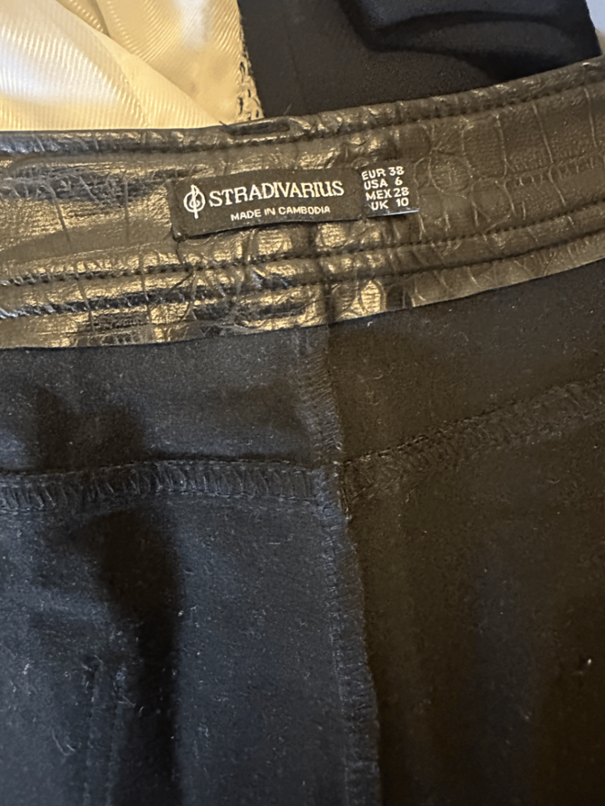 Pantalones de piel sintética - photo 4