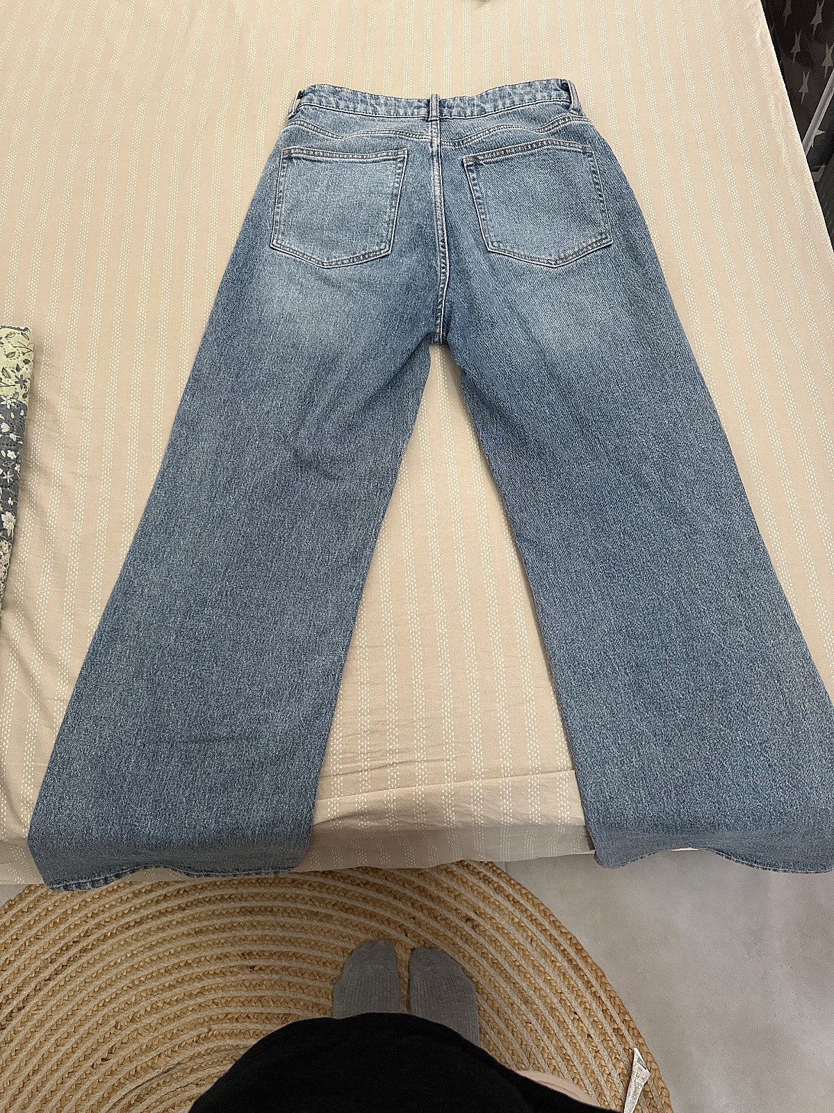 Blue High Waisted Jeans - photo 2