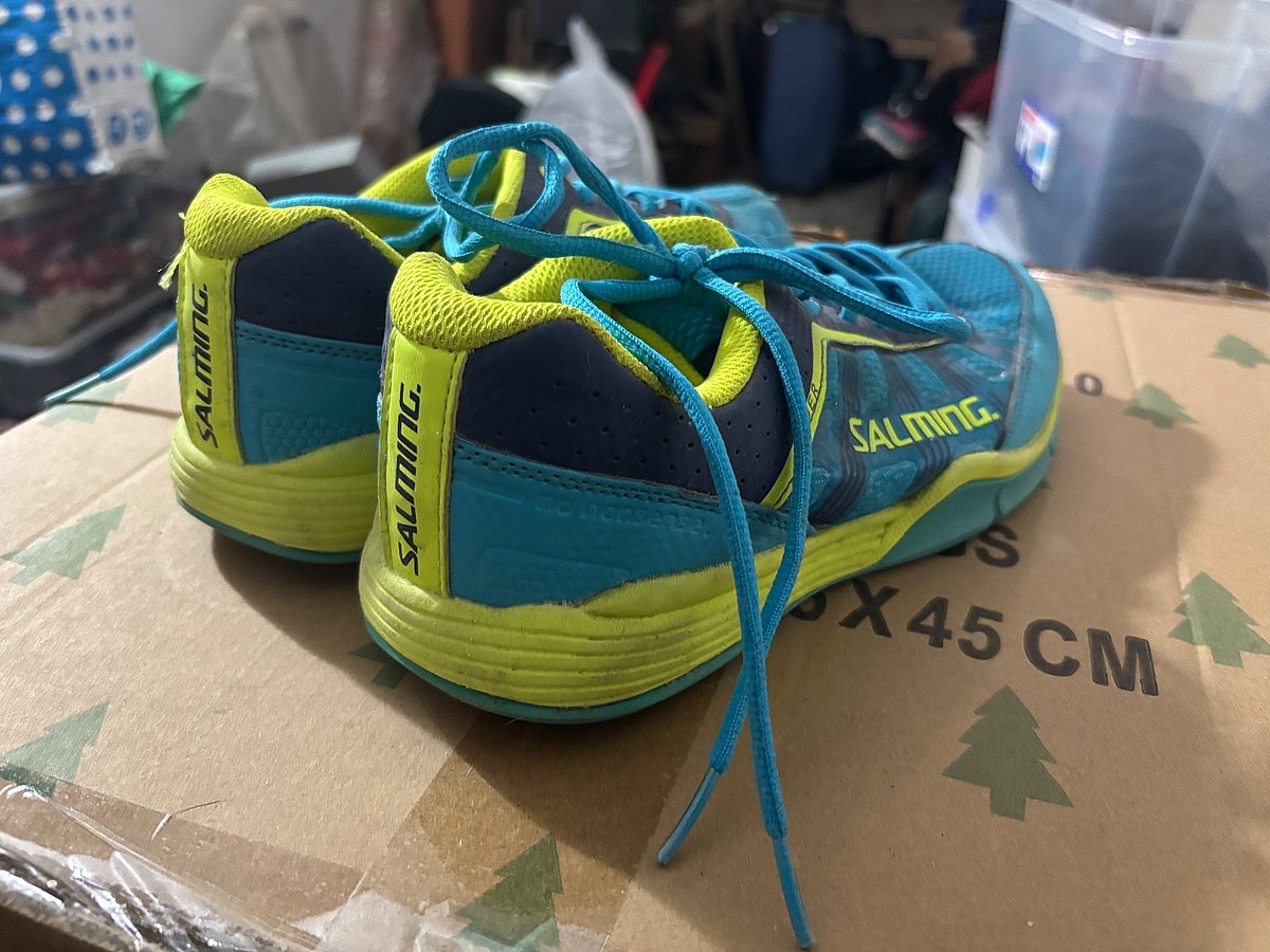 Salming Blue Handball Shoes  - photo 5