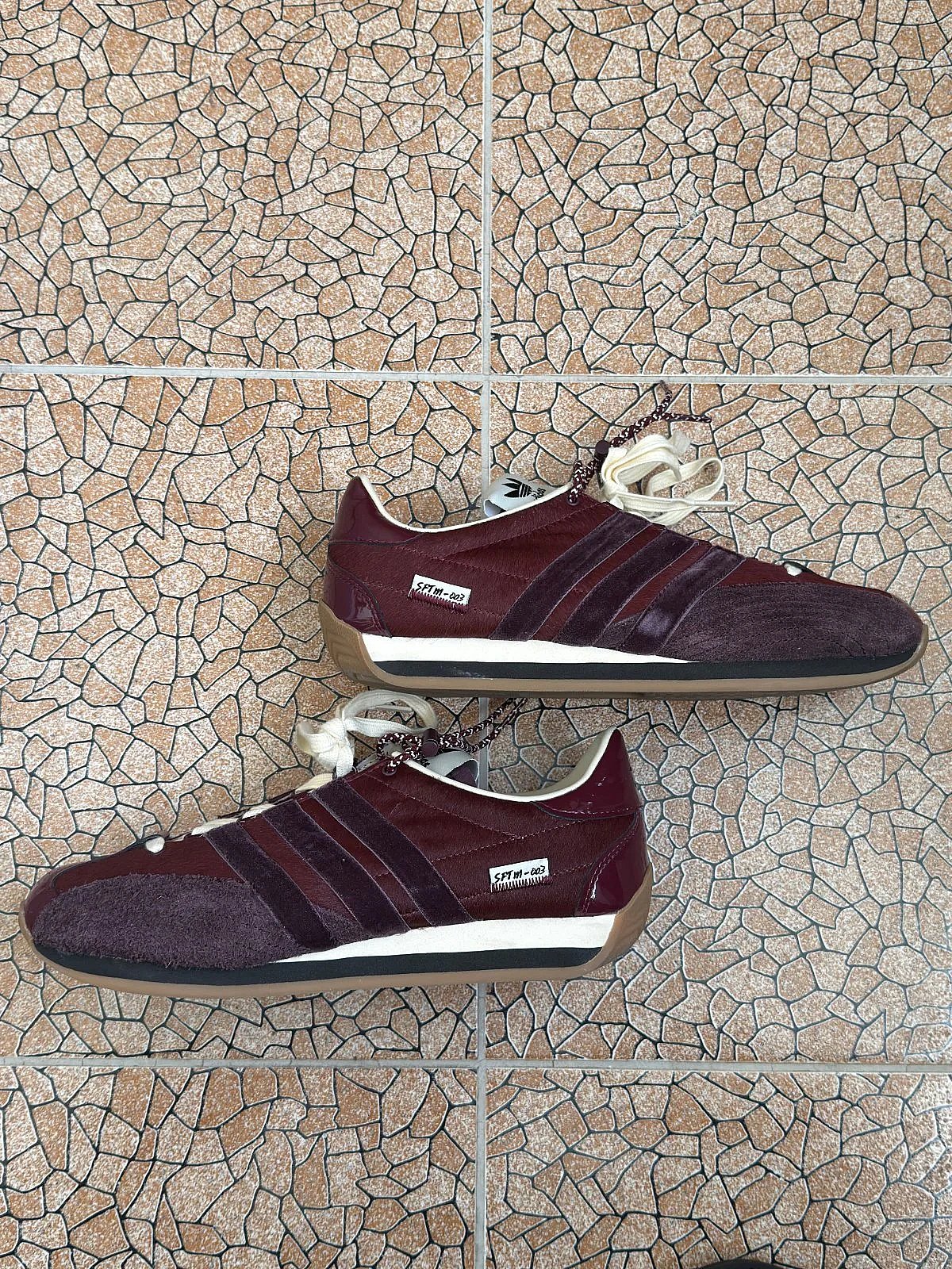 Sneakers Adidas x Song For The Mute in bordeaux - photo 3
