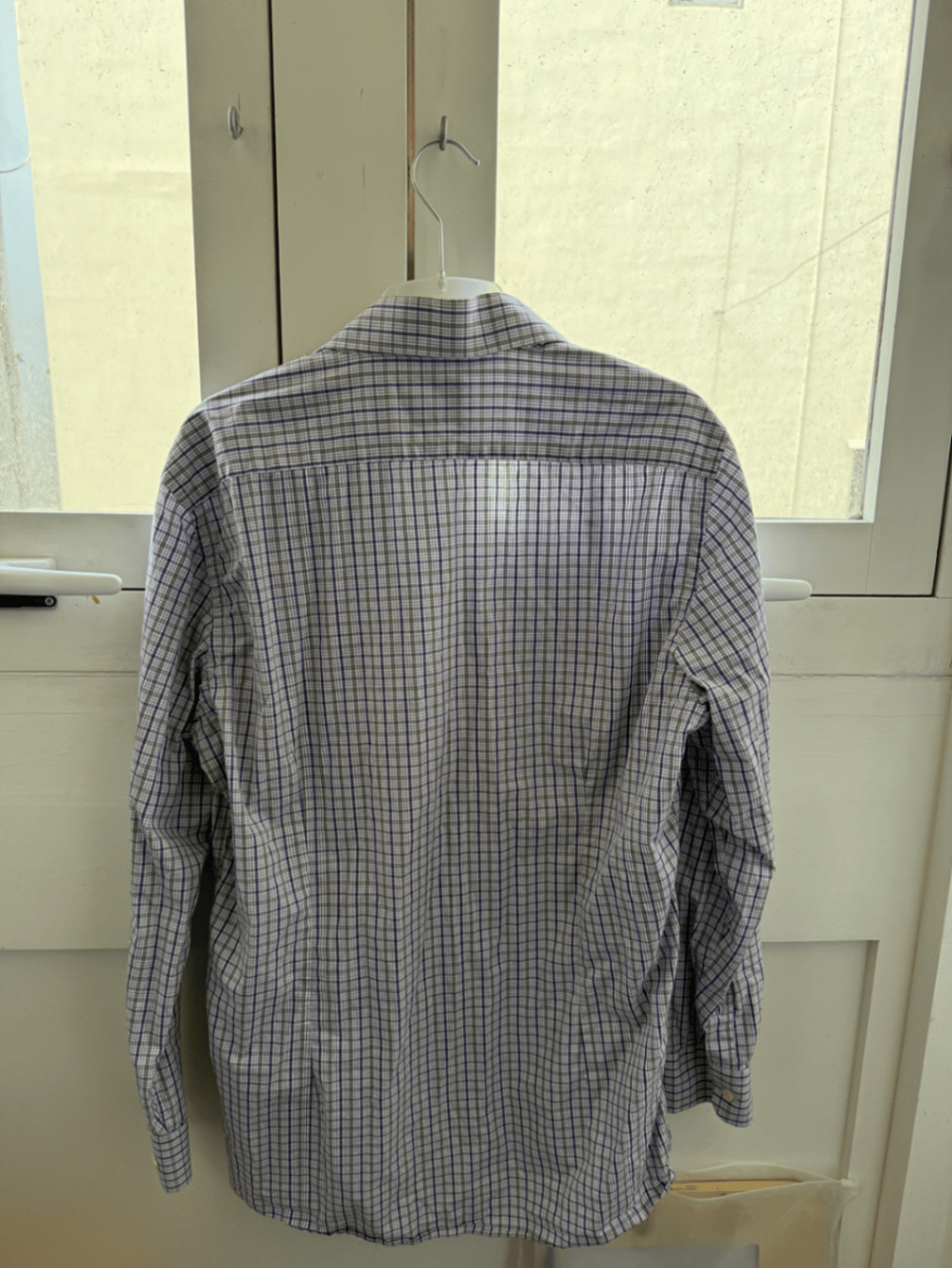 Camisa de algodón a cuadros Gagliardi - photo 4