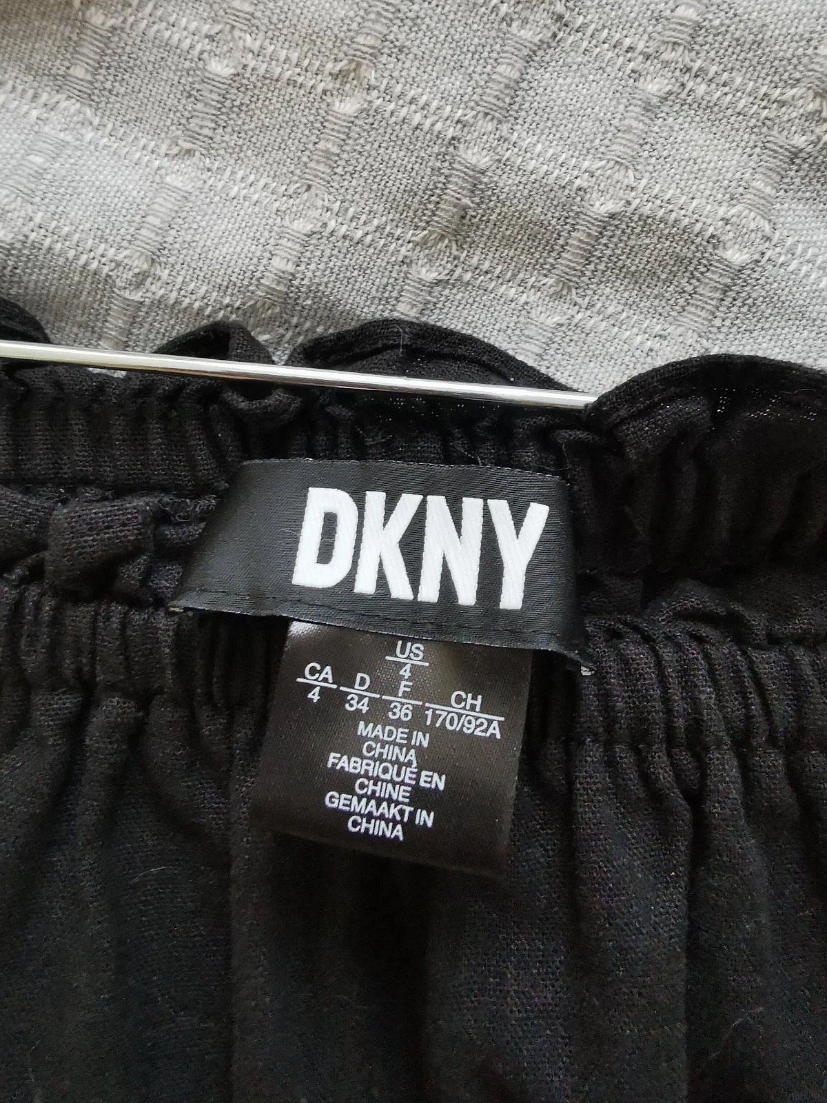 Ilbies DKNY Iswed b'Ispalla Barra mill-Ġilda tal-Linju - photo 4