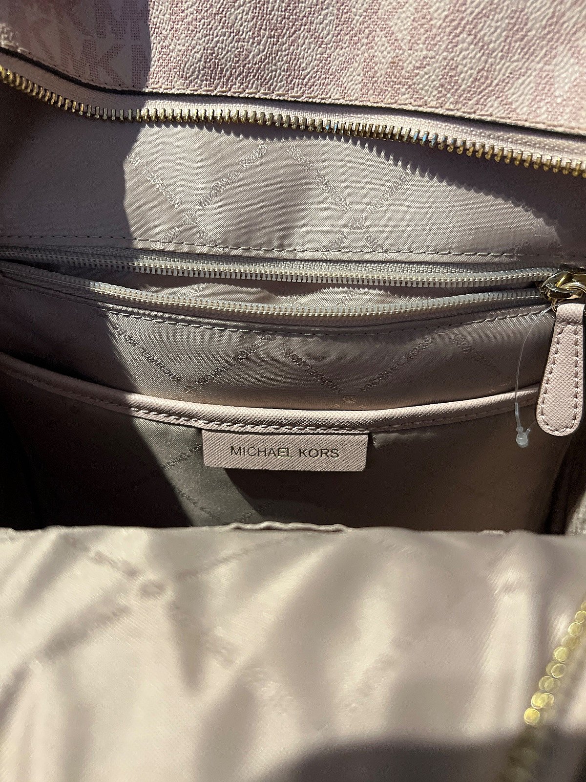 Michael Kors Monogram Stripe Backpack - photo 5