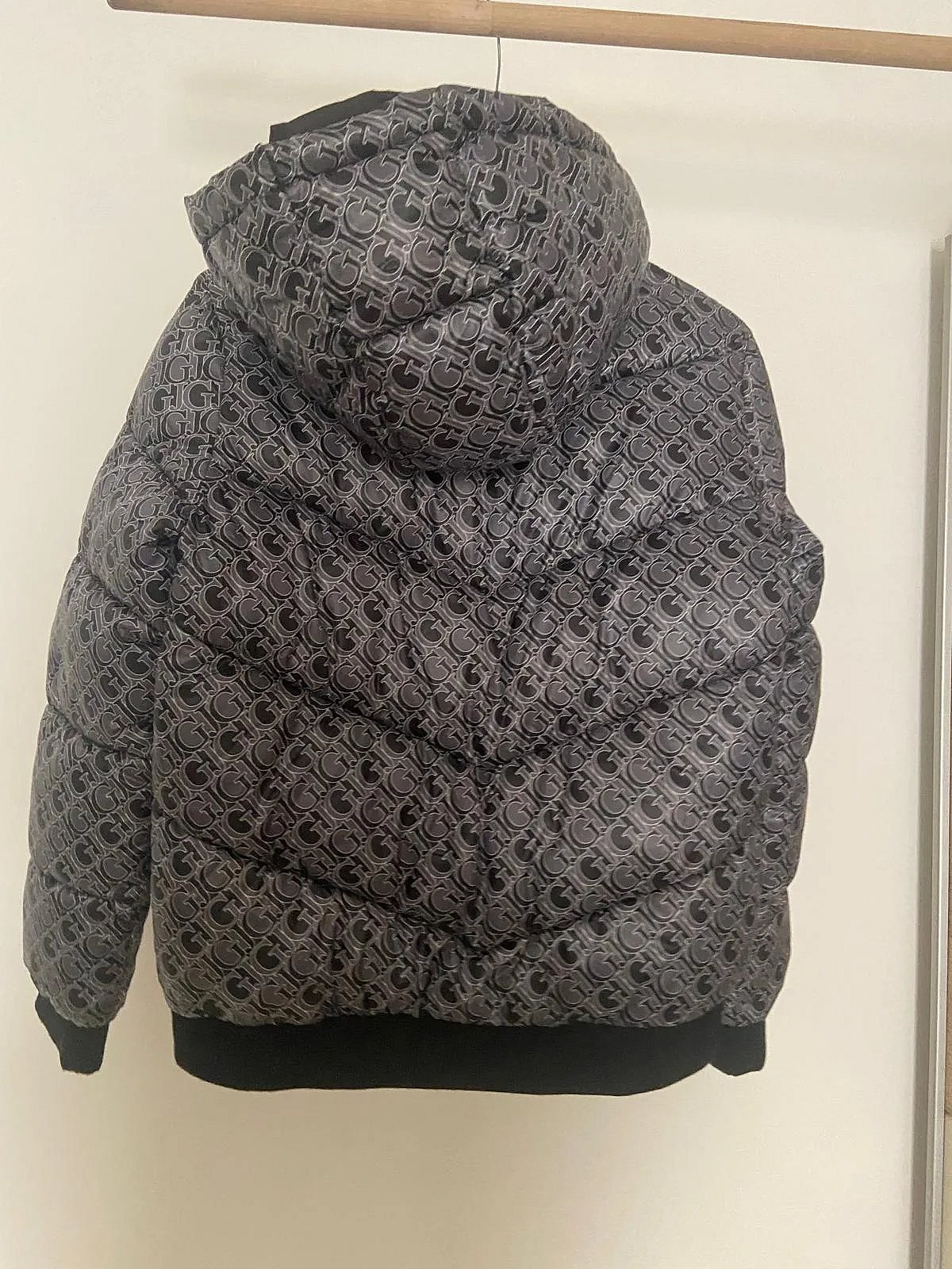 Guess Monogram Hooded Puffer Jacket - photo 2