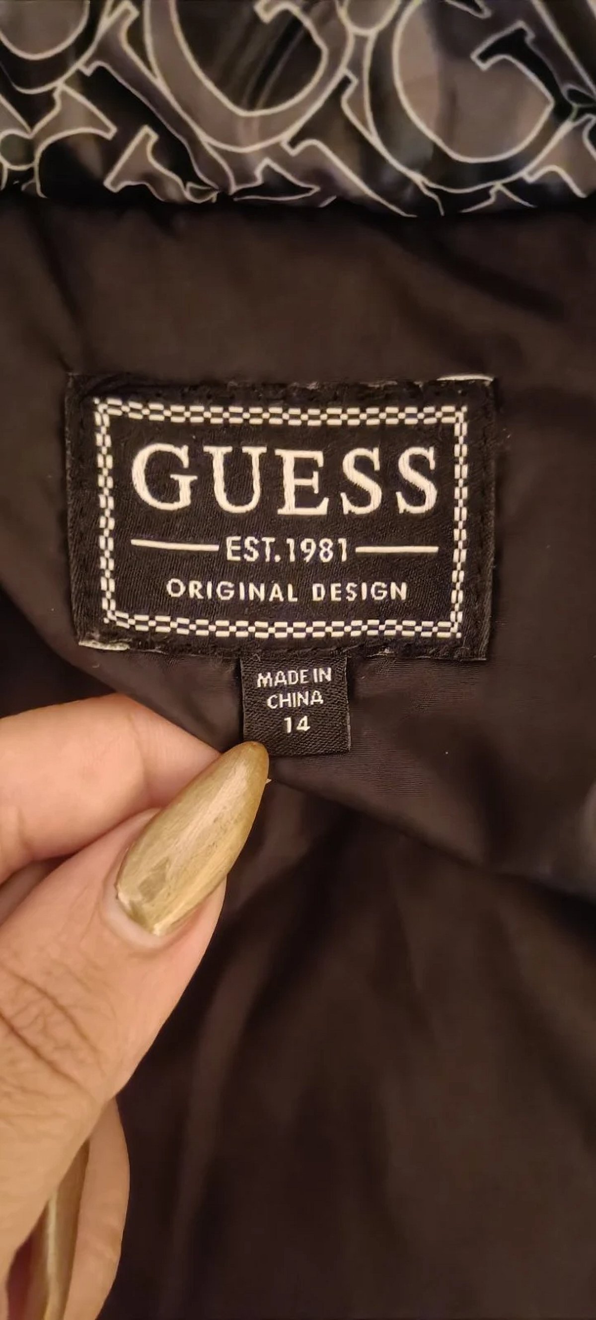 Guess Monogram Hooded Puffer Jacket - photo 3