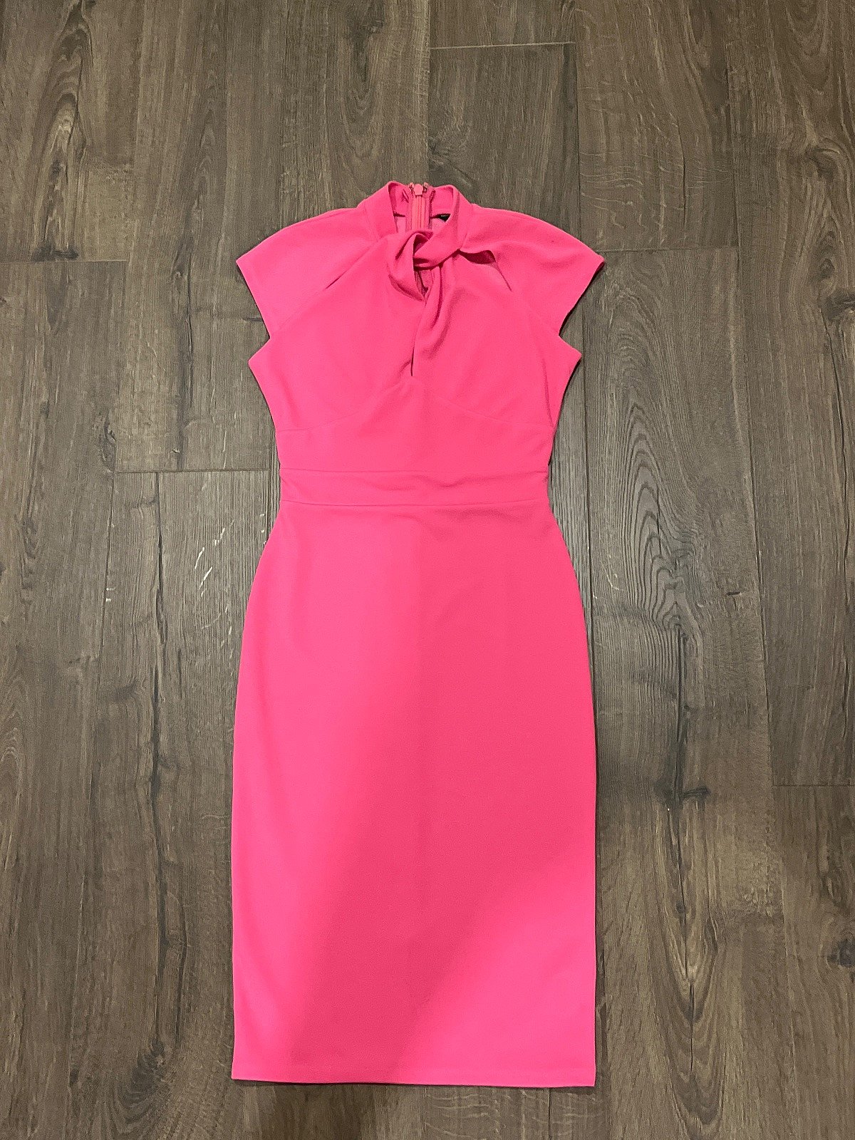 Lipsy - Vestido midi sin mangas rosa - photo 2