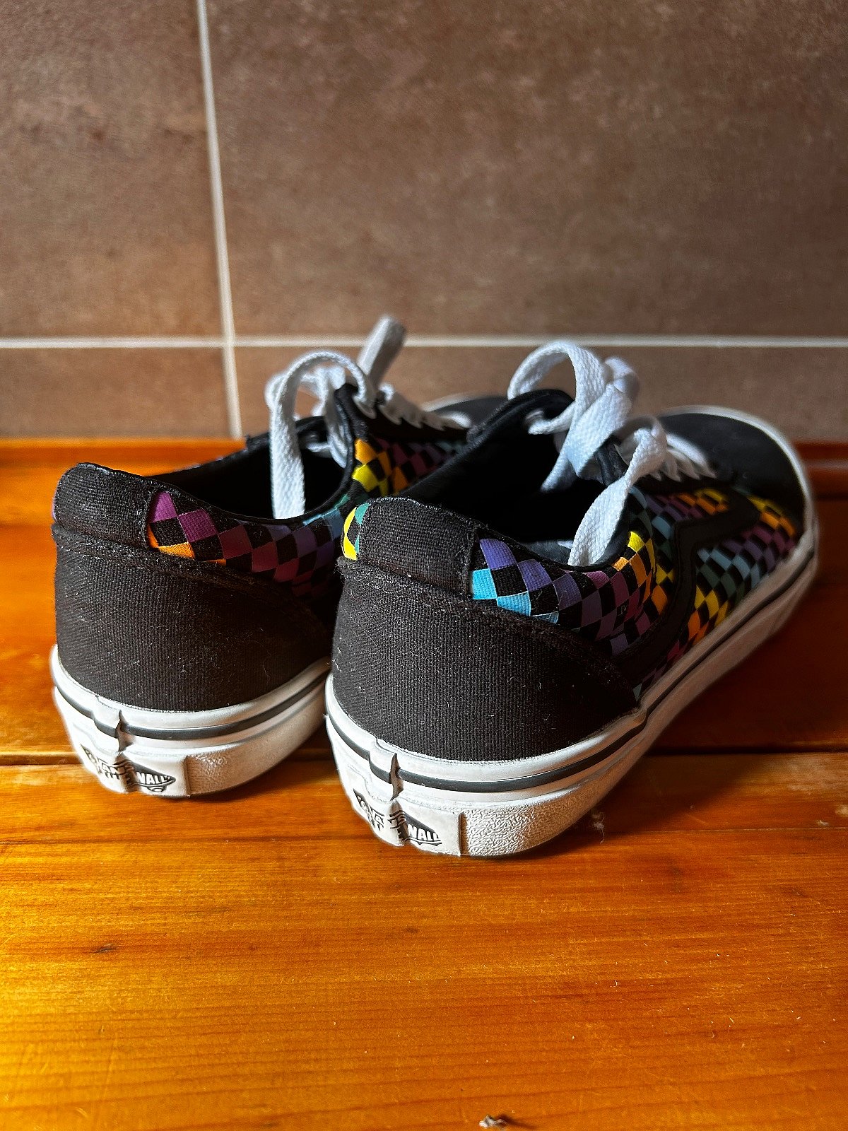 Trainers tal-Vans Checkered Rainbow - photo 2
