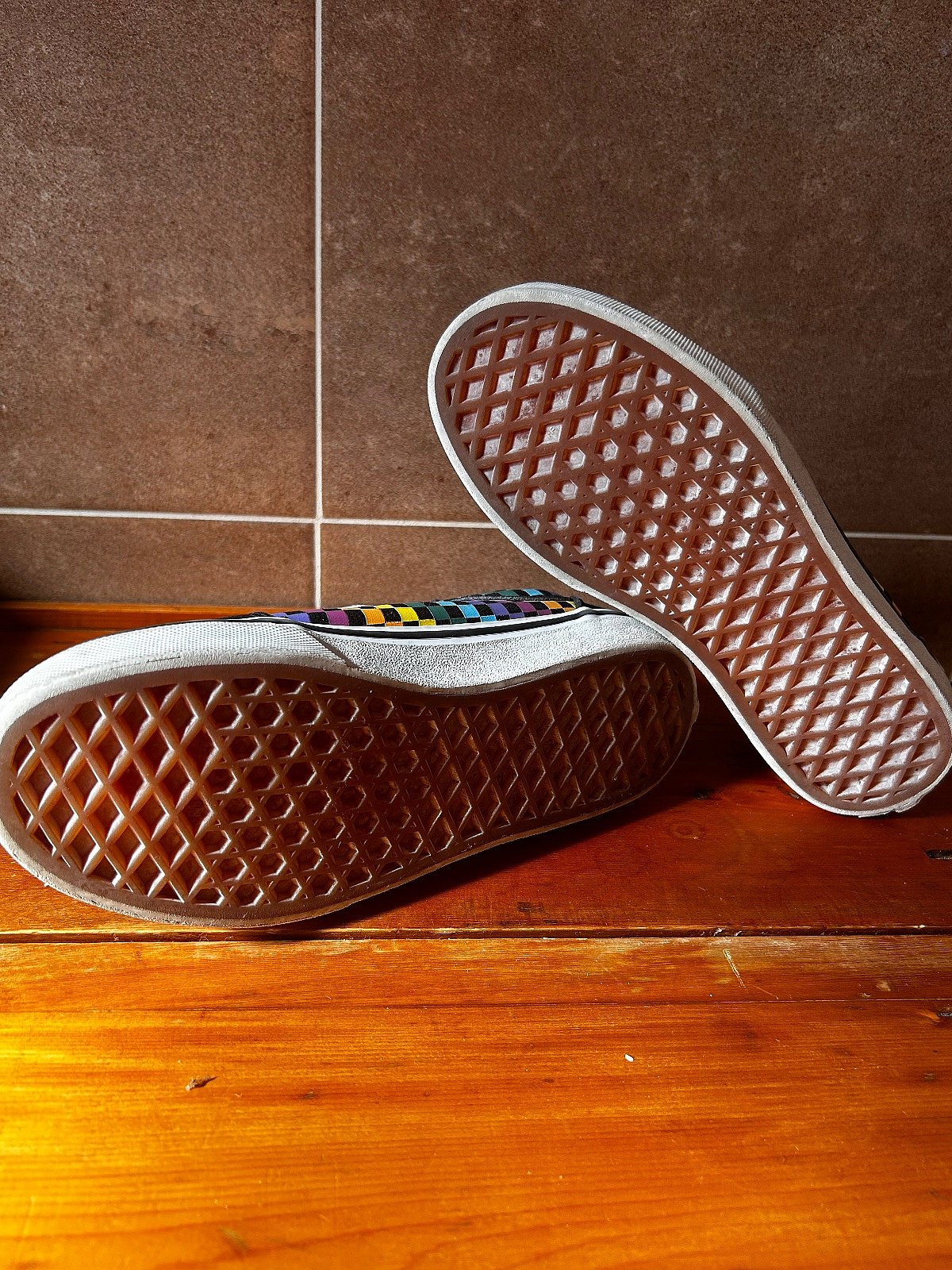 Trainers tal-Vans Checkered Rainbow - photo 3