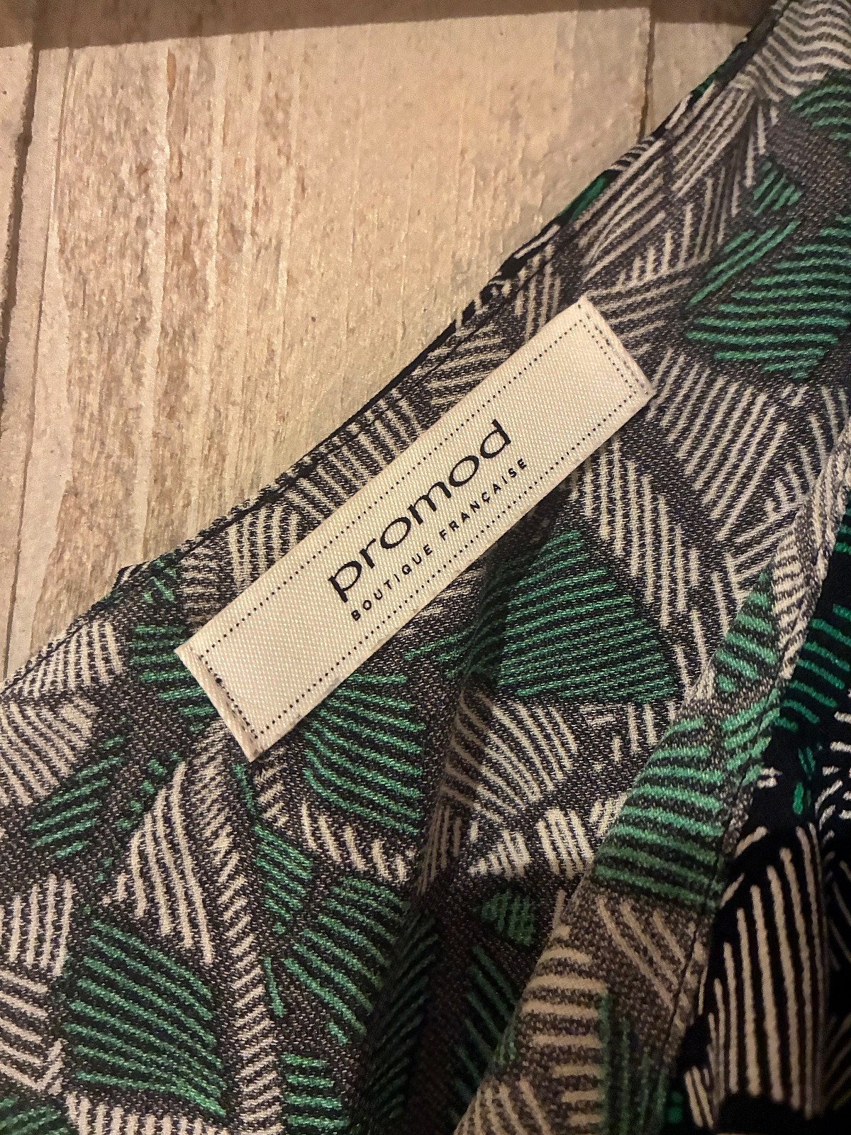 Jumpsuit b'Disinn Ġeometriku Promod - photo 3