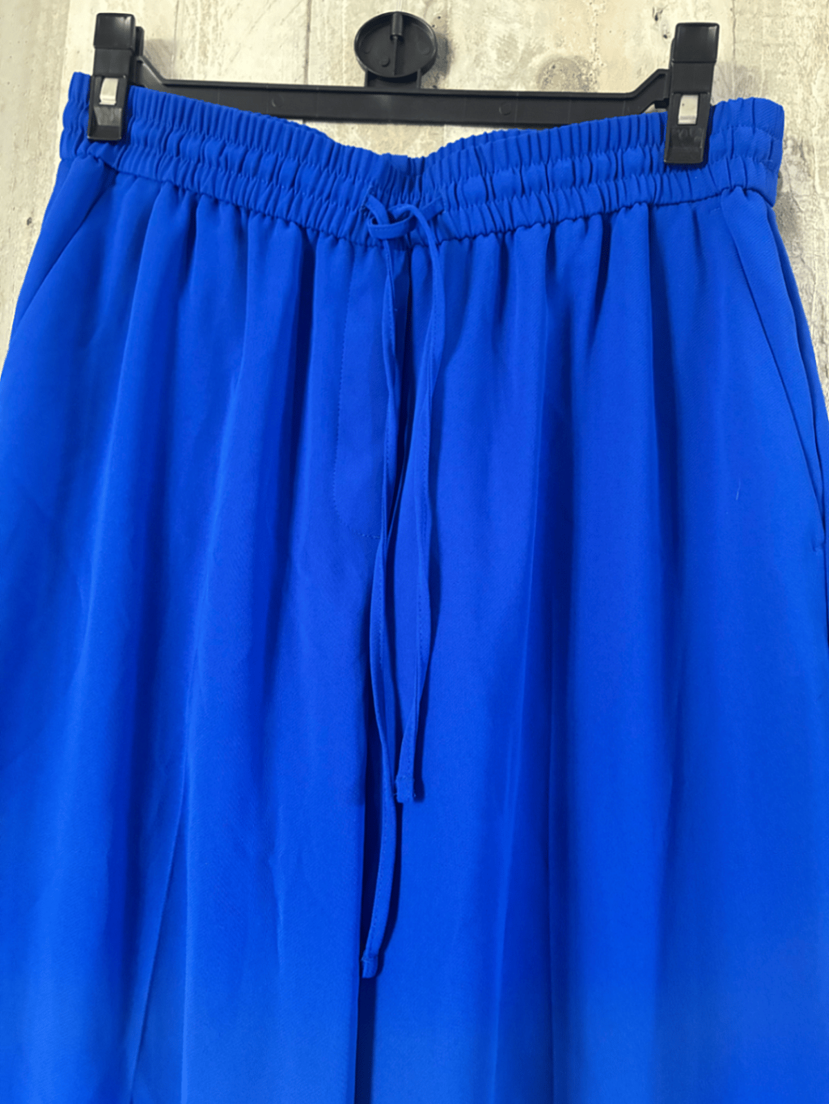 Pantaloni blu a gamba larga - photo 2