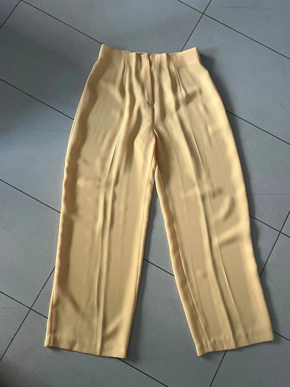 Conjunto de traje de tres piezas amarillo vintage - photo 5