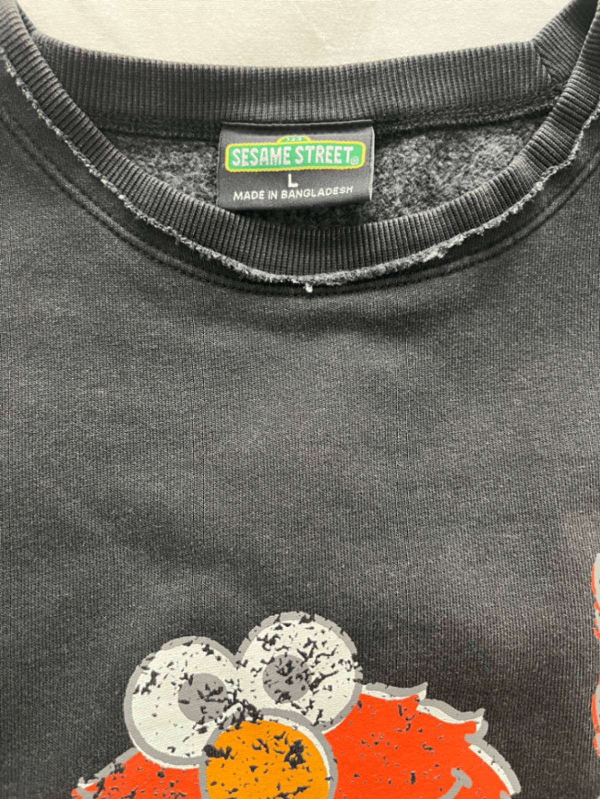Sudadera de Elmo de Barrio Sésamo en color negro - photo 5